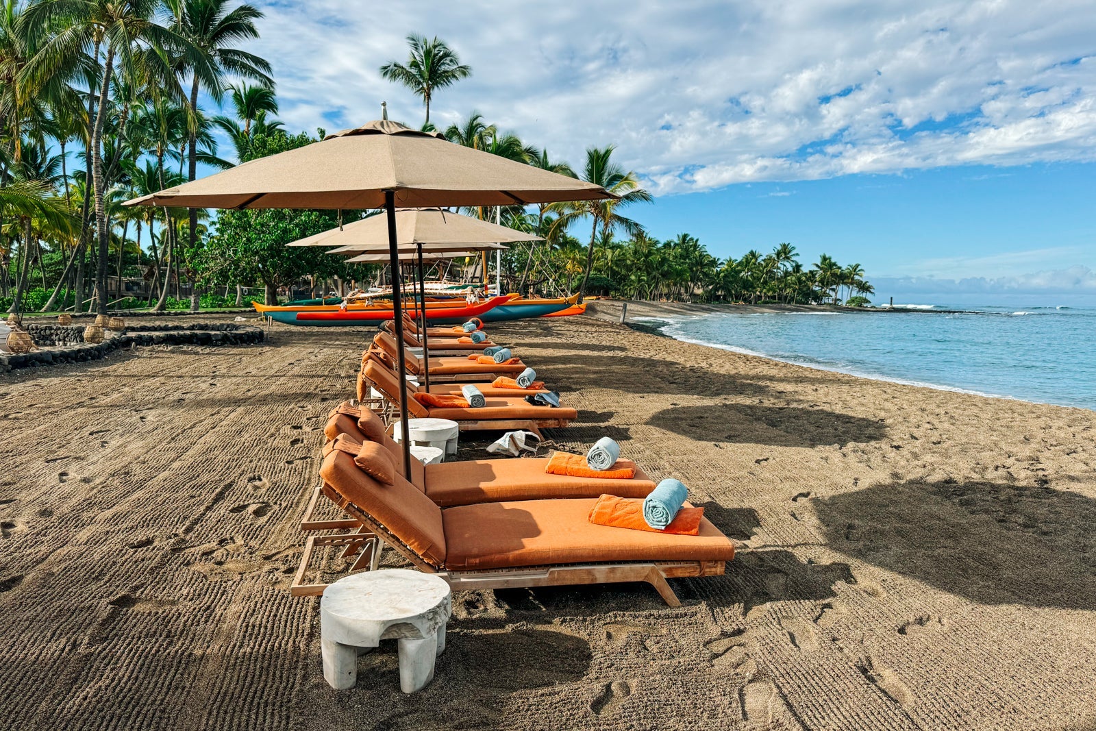 Beach at Kona Village, a Rosewood Resort