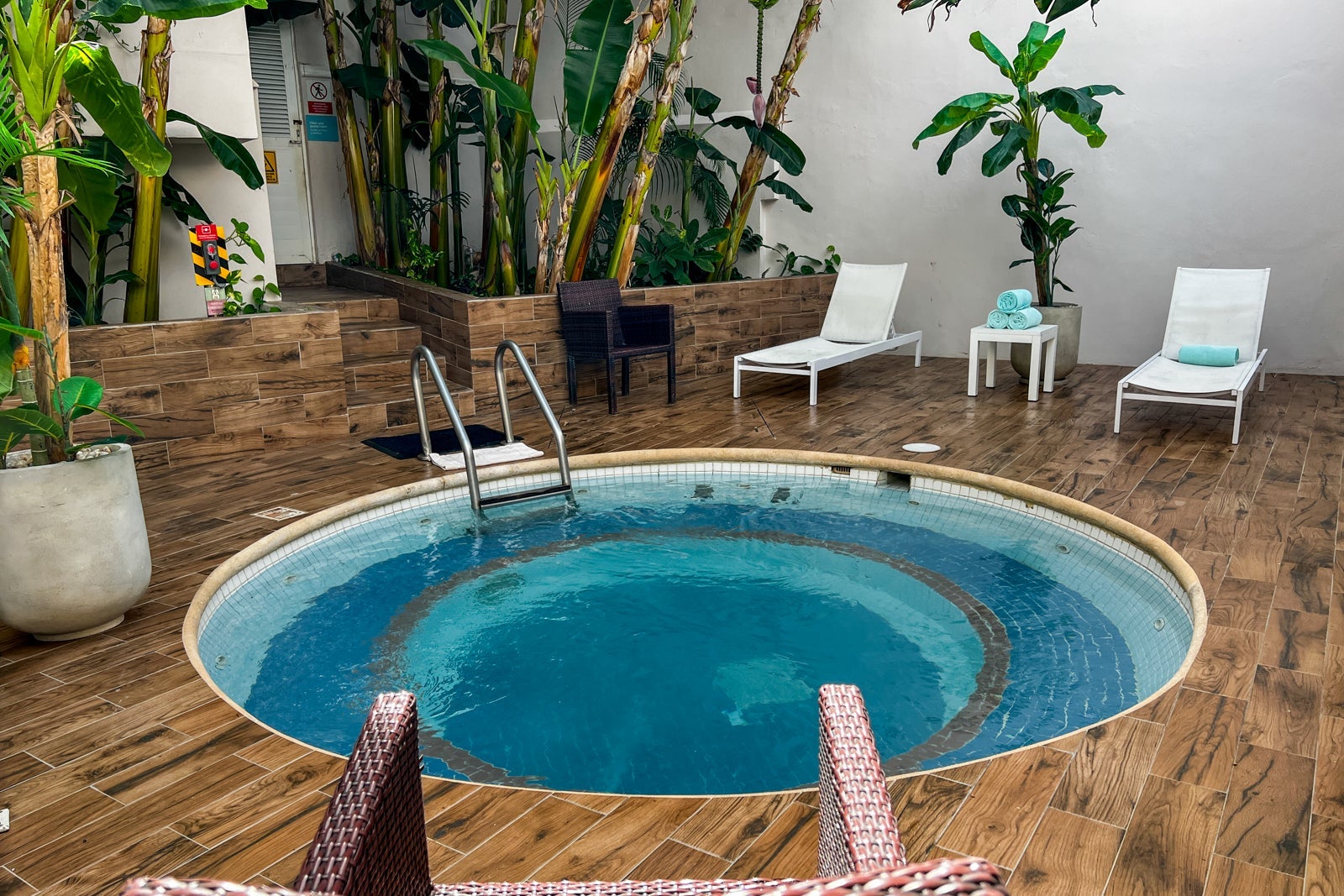 Spa hot tub at Wyndham Altra Cancun