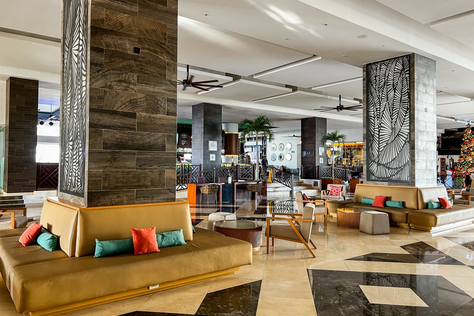 Lobby of Wyndham Altra Cancun