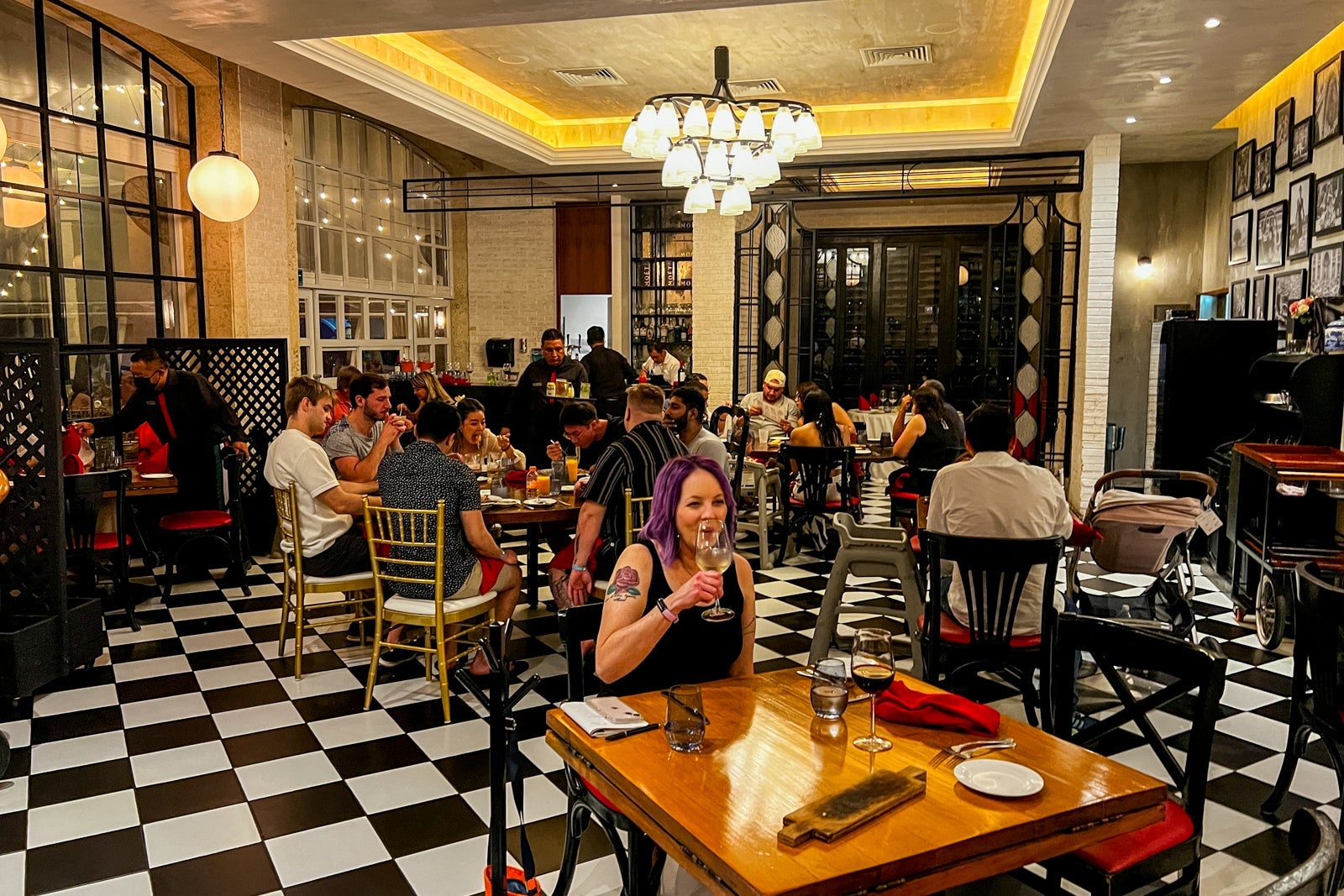 Italian restaurant at Wyndham Altra Cancun