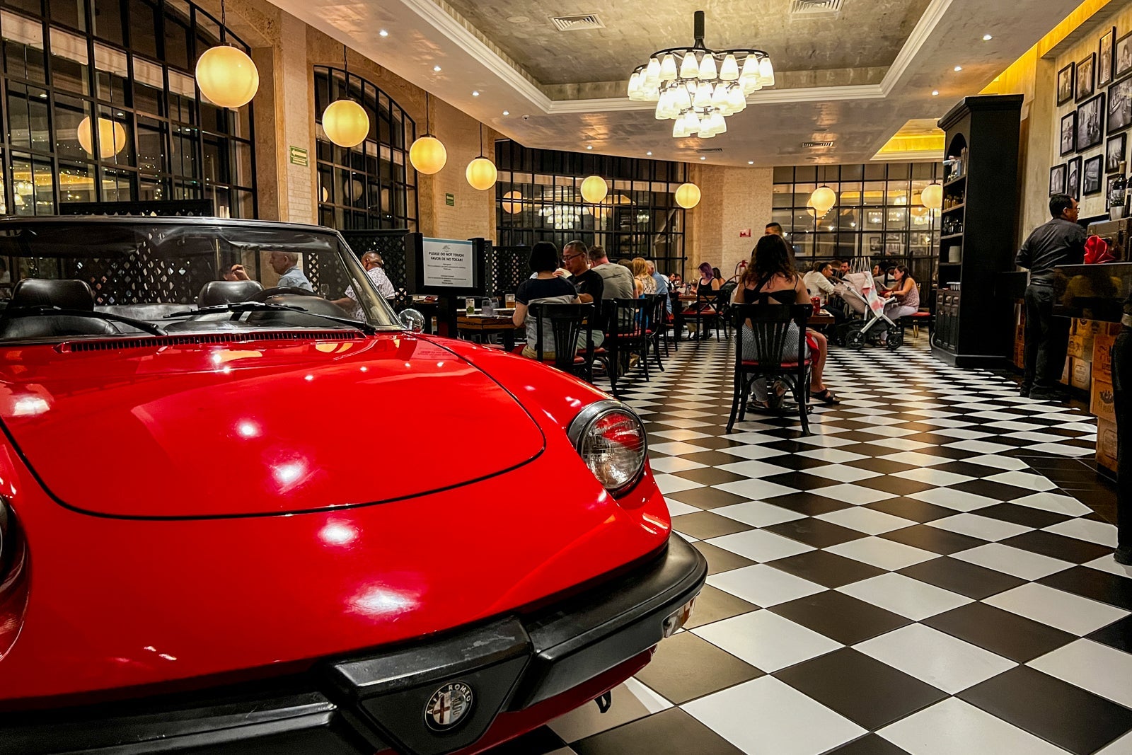 Italian restaurant at Wyndham Altra Cancun