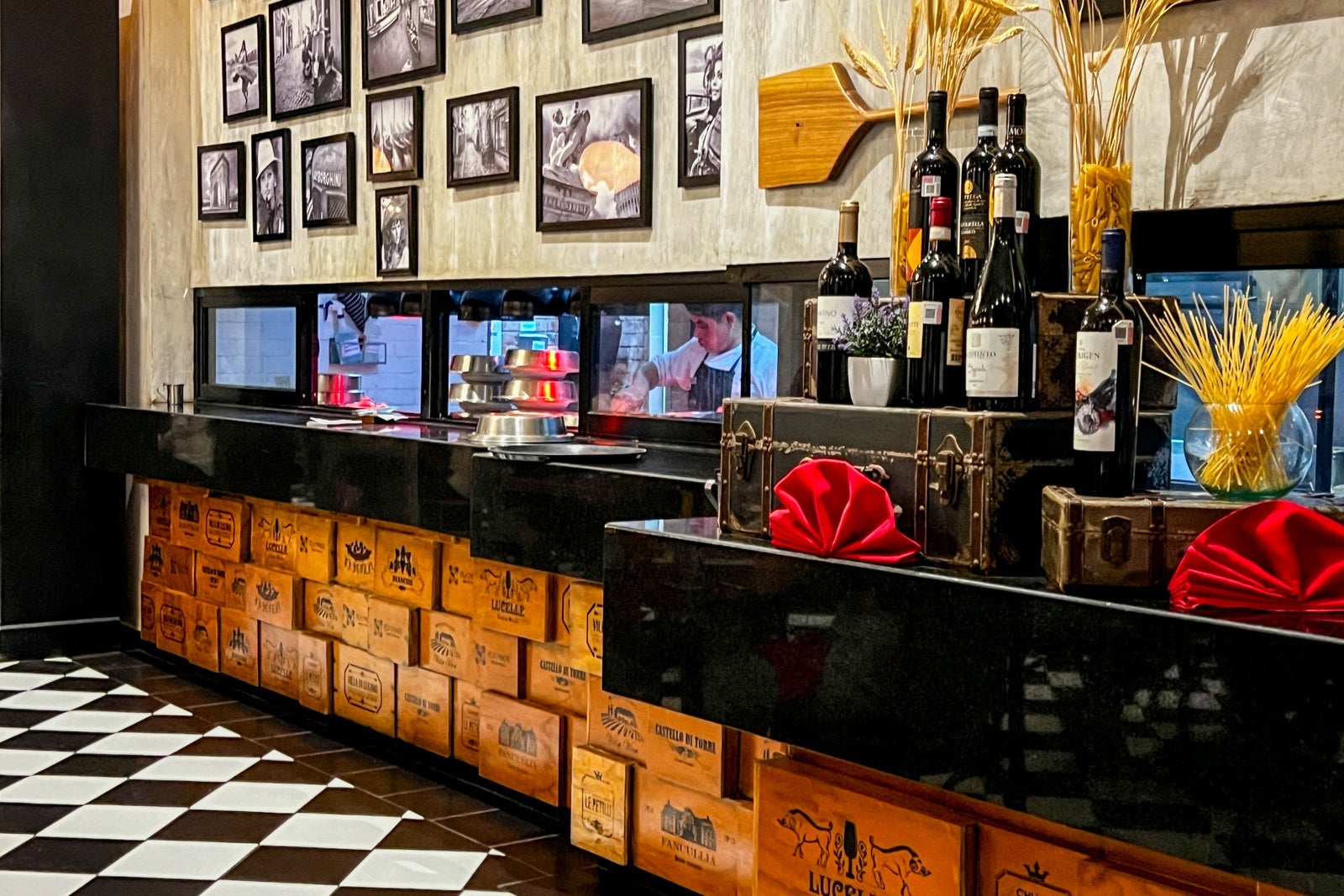 Italian restaurant at Wyndham Altra Cancun