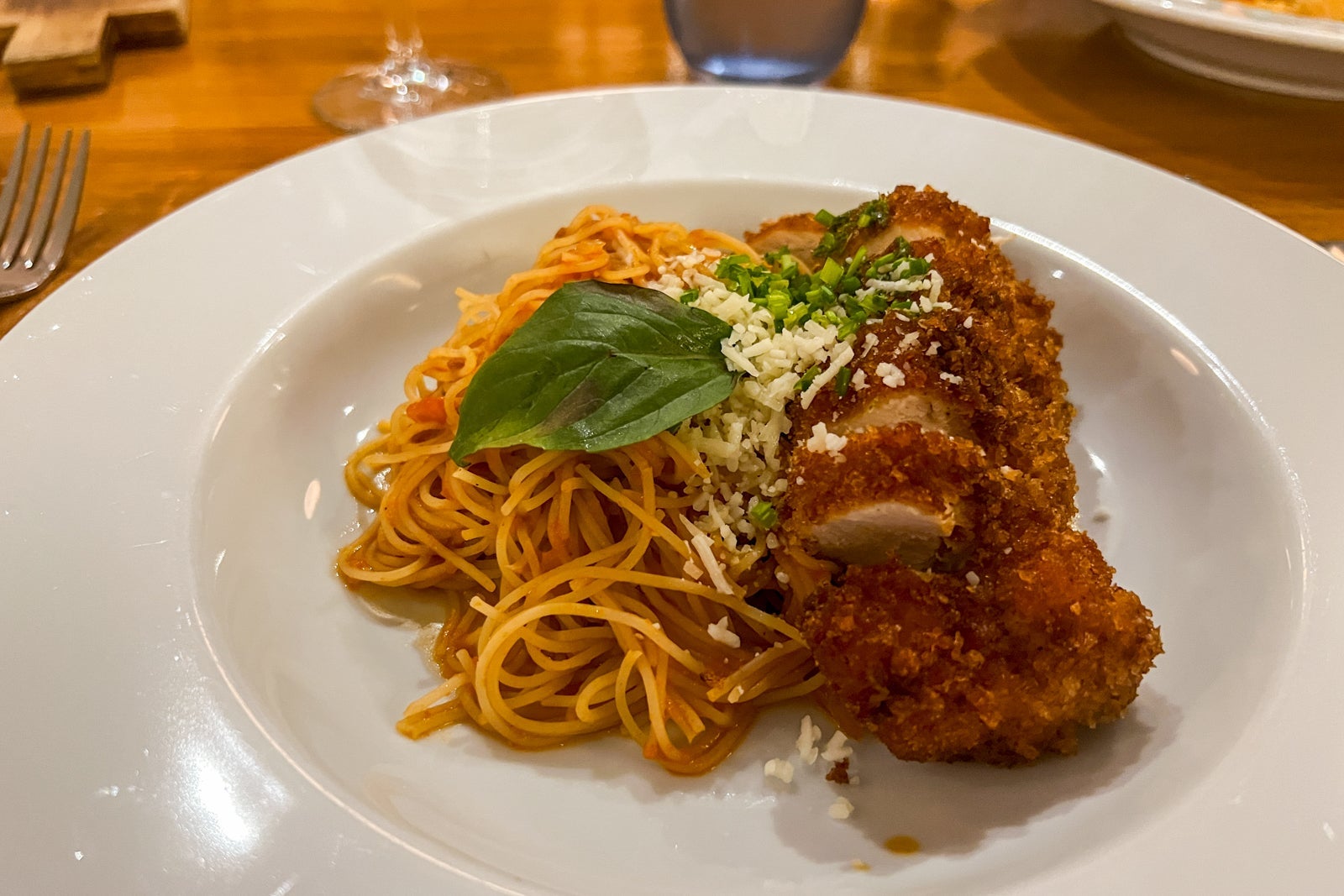 Italian restaurant at Wyndham Altra Cancun