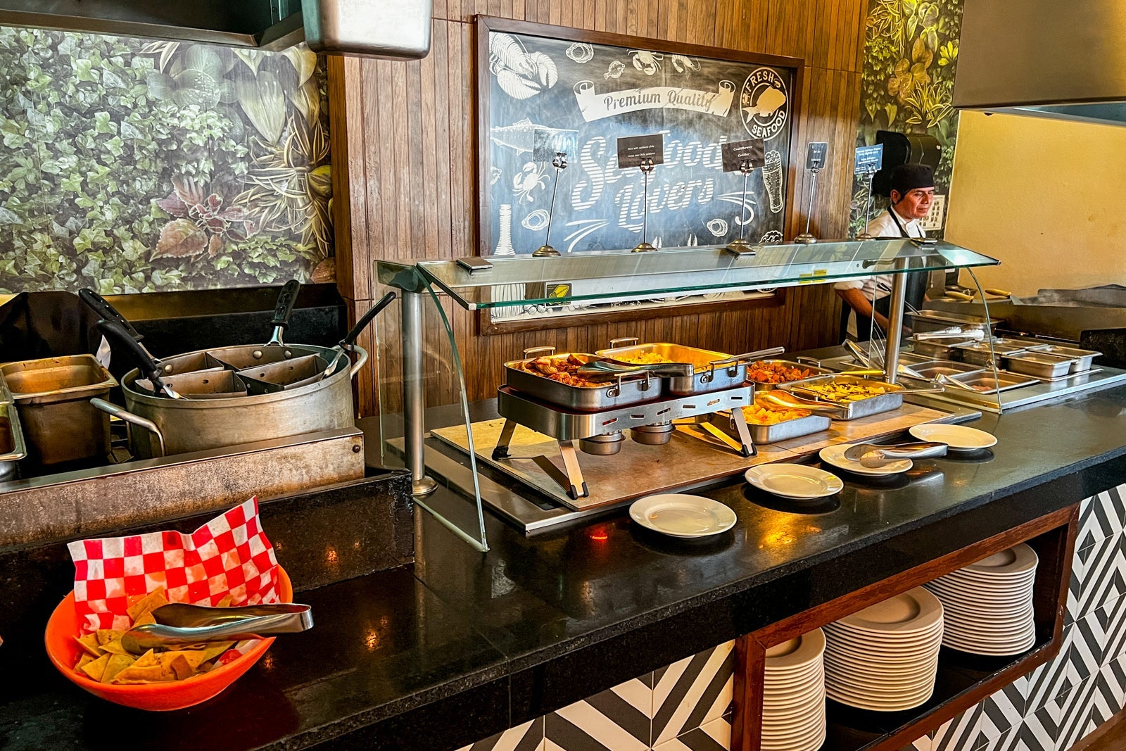 Ventanas buffet restaurant at Wyndham Alltra Cancun