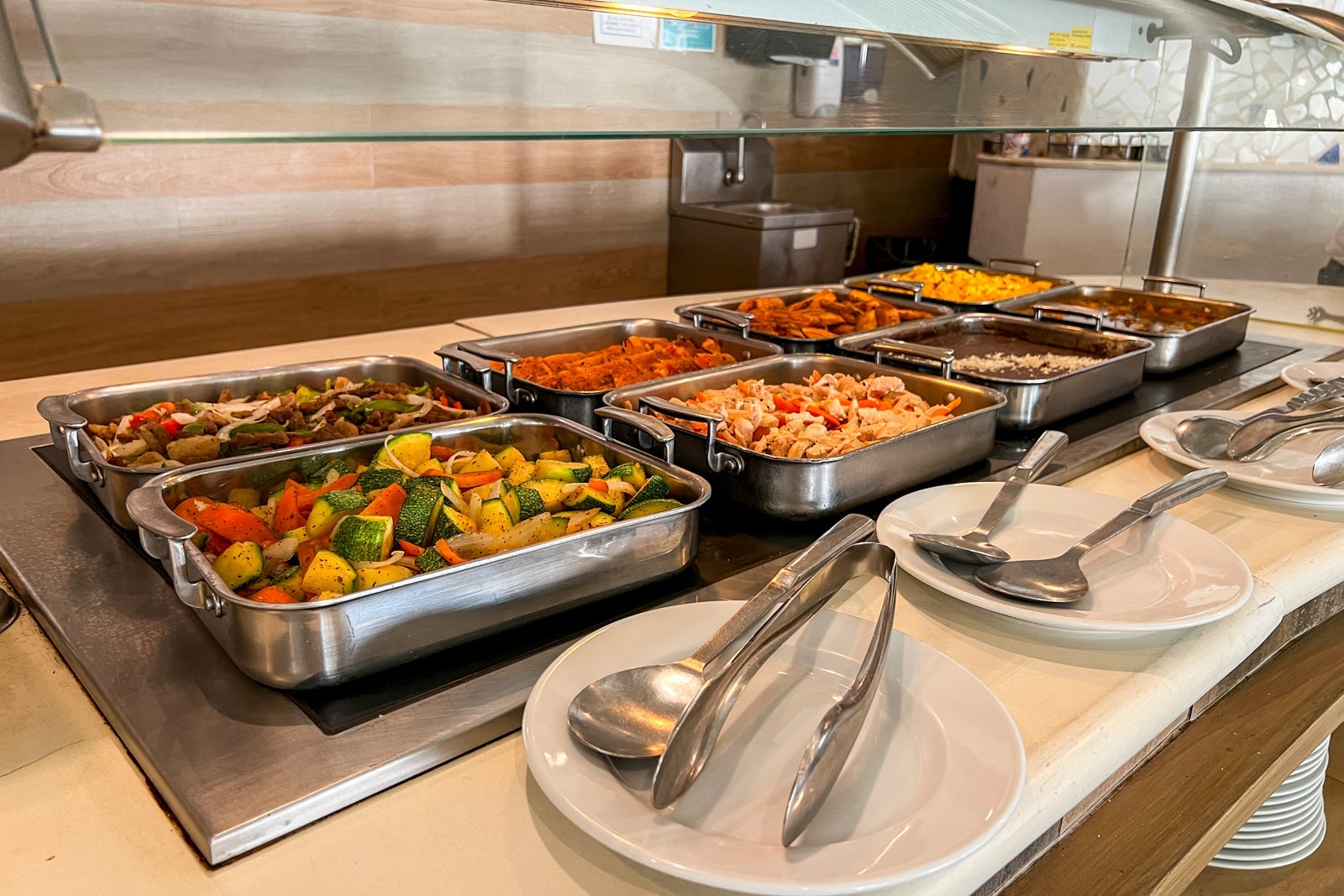 Azul buffet at Wyndham Altra Cancun