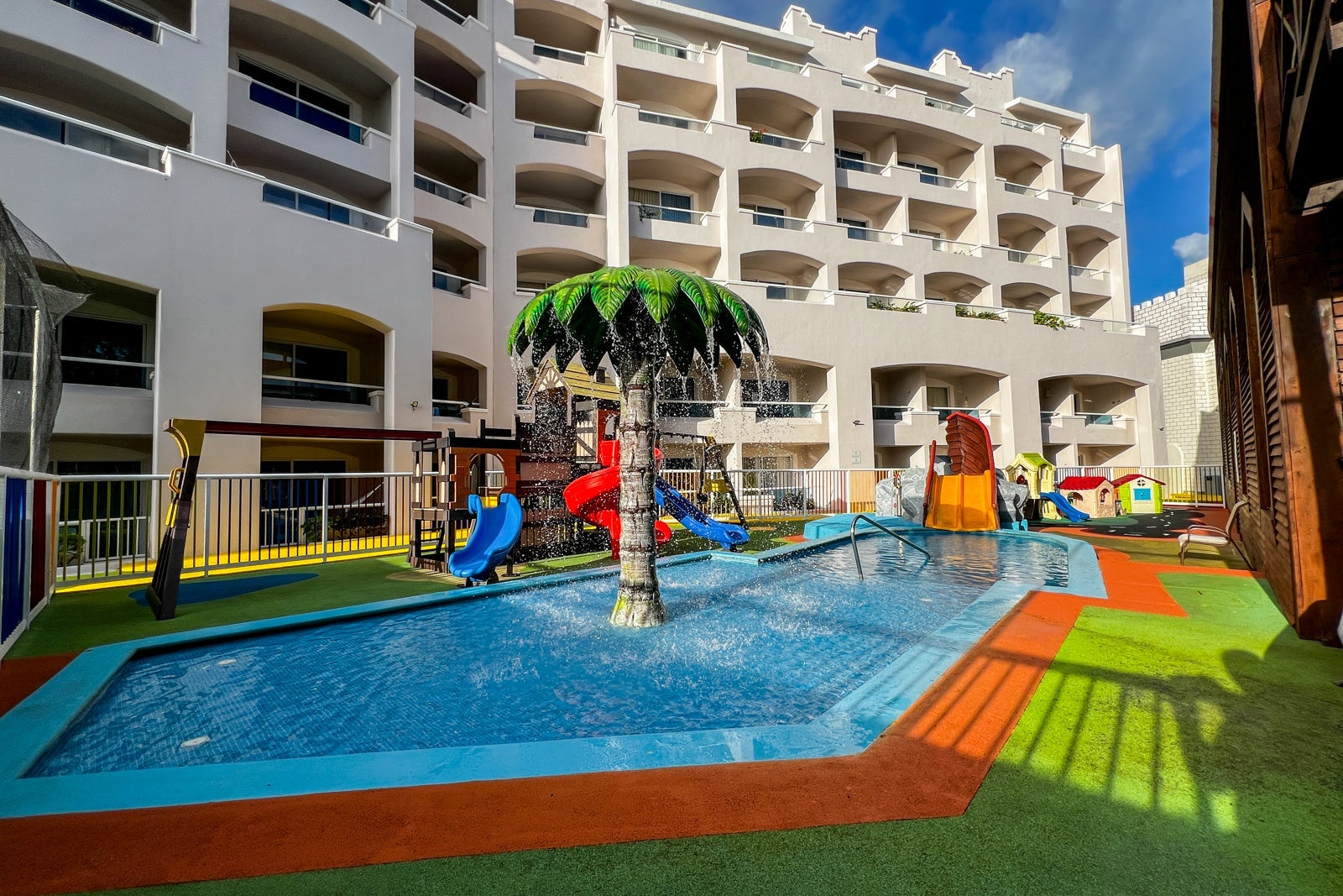 Family pool area at Wyndham Altra Cancun