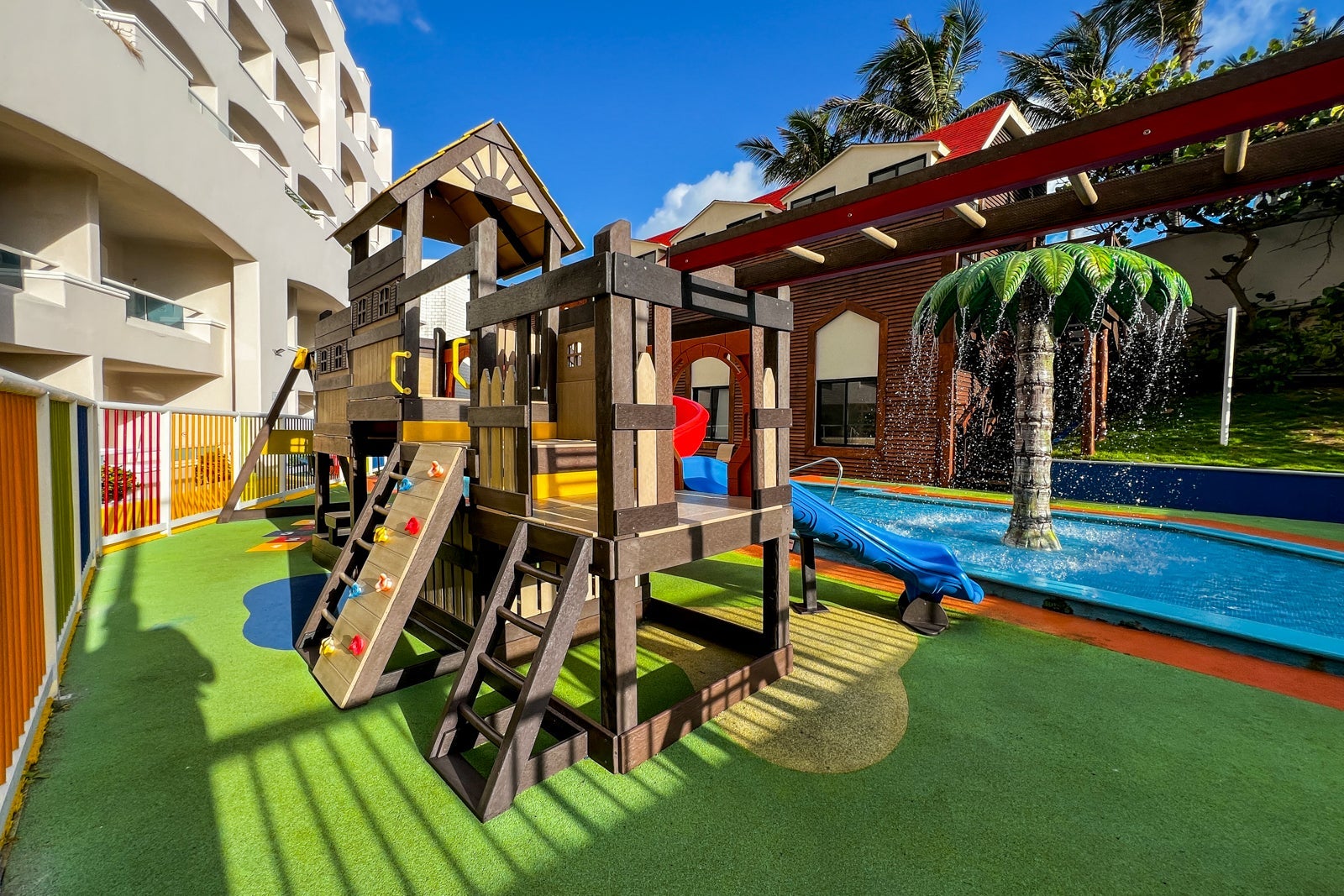 Family pool area at Wyndham Altra Cancun