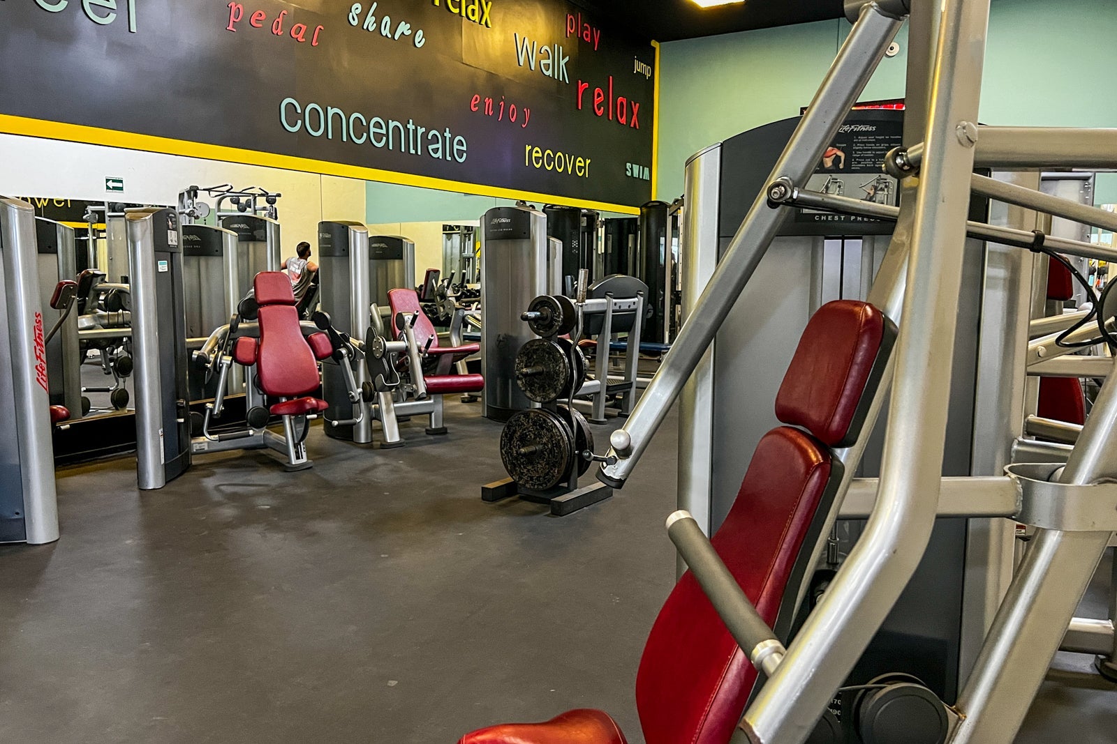 Fitness center at Wyndham Altra Cancun