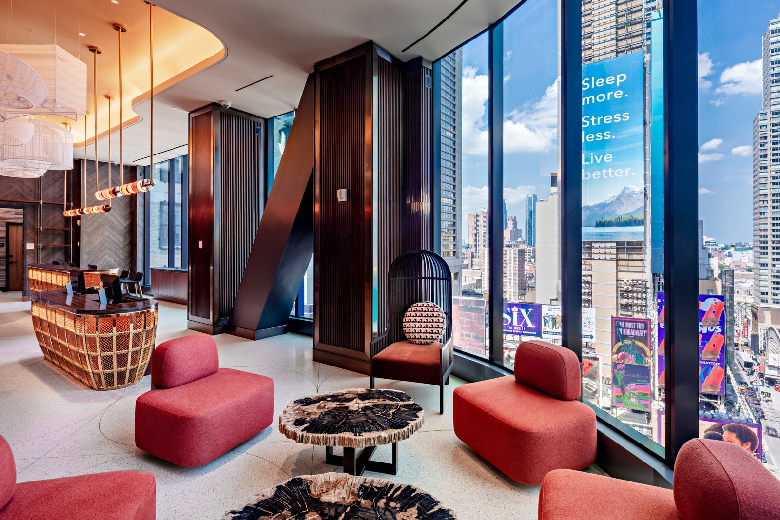 hotel lounge