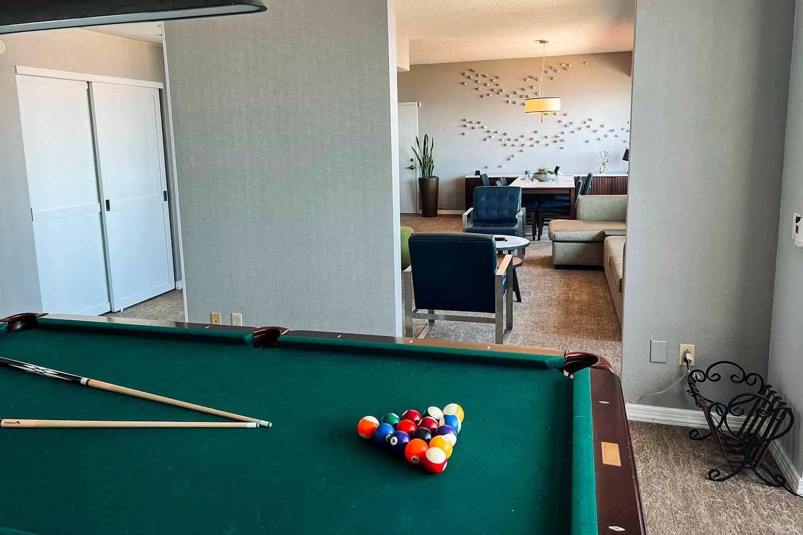 Presidential suite at the Hyatt Regency San Francisco Airport.