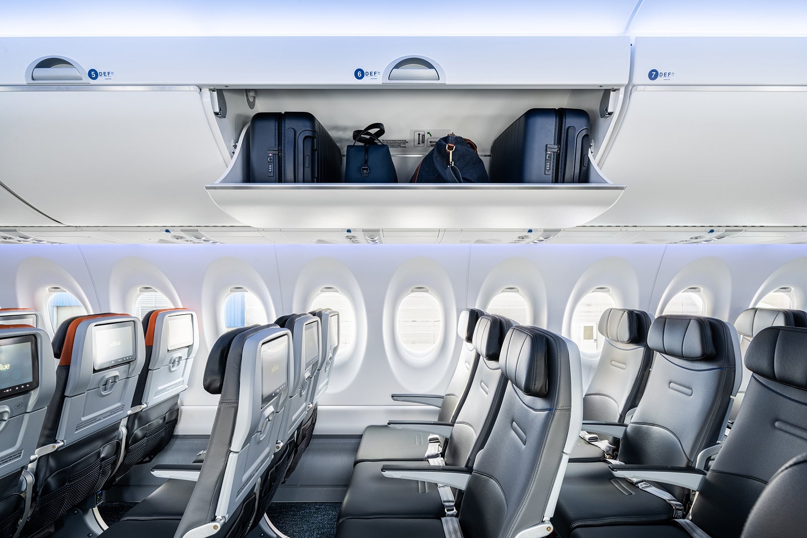JetBlue interior