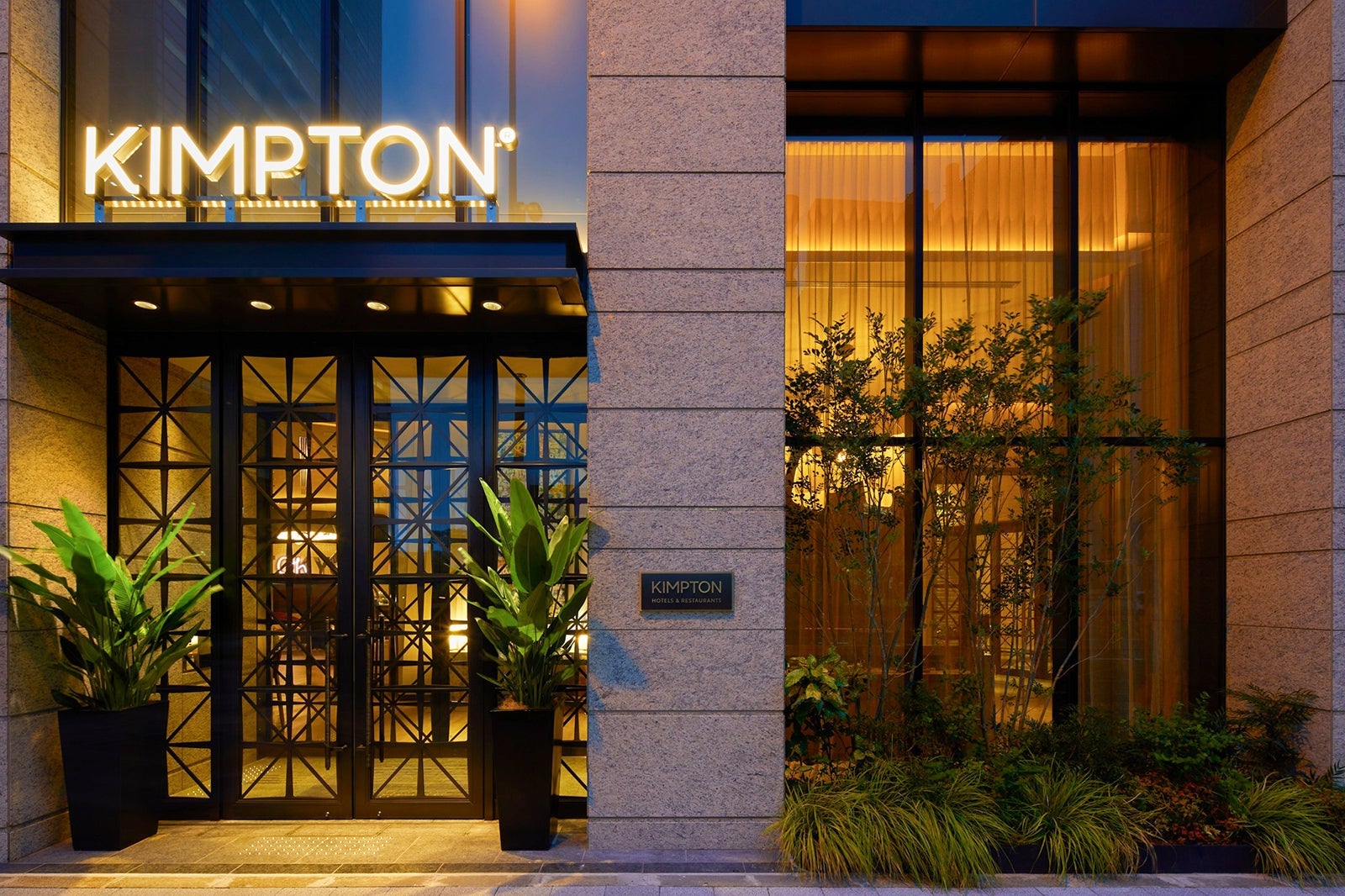 Entrance to Kimpton Shinjuku Tokyo