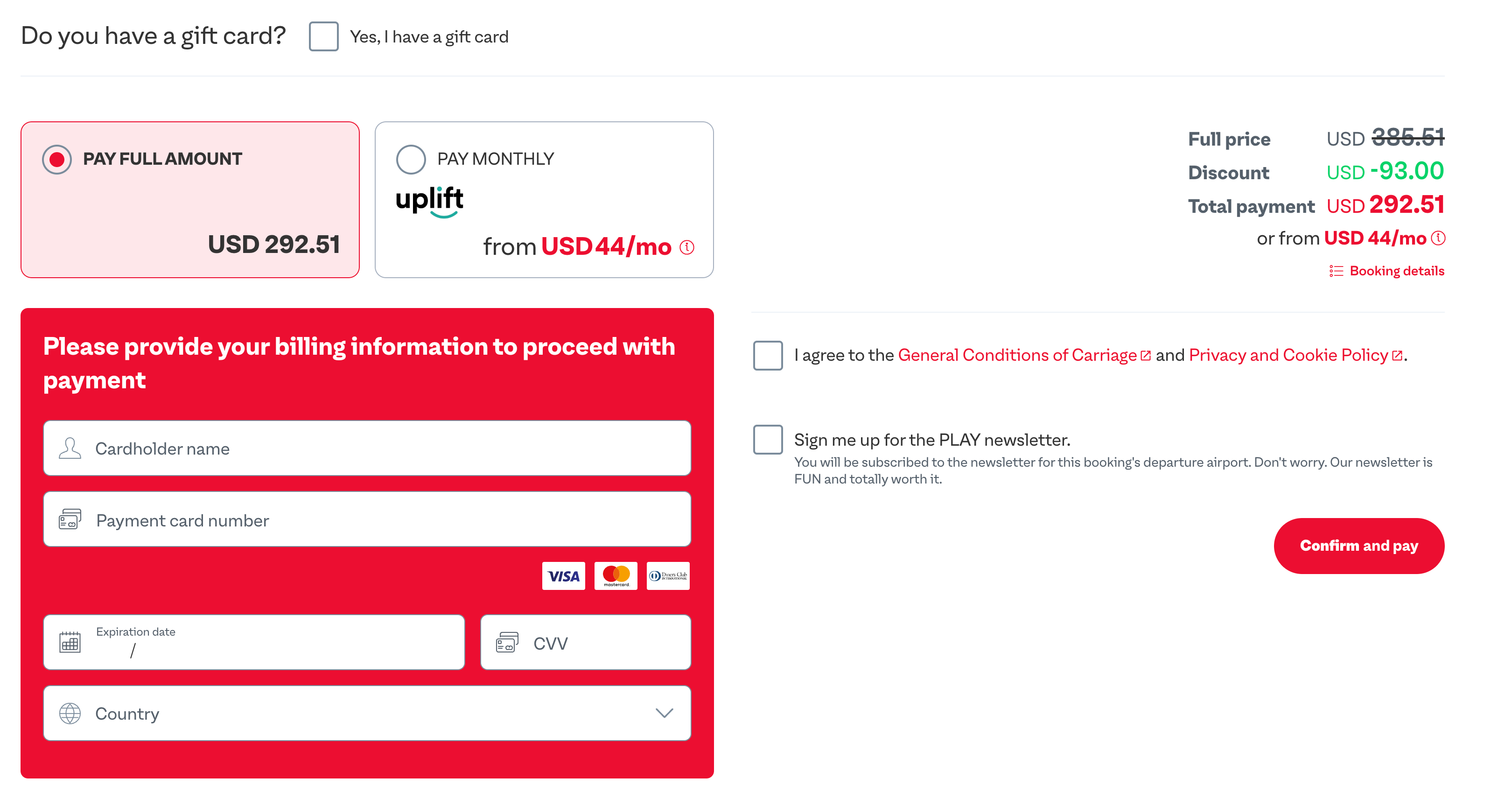 Play Airlines deal between Boston and Amsterdam. PLAY AIRLINES