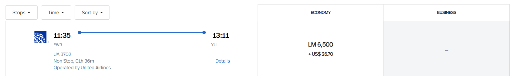 Redeeming Avianca LifeMiles for a flight to Canada