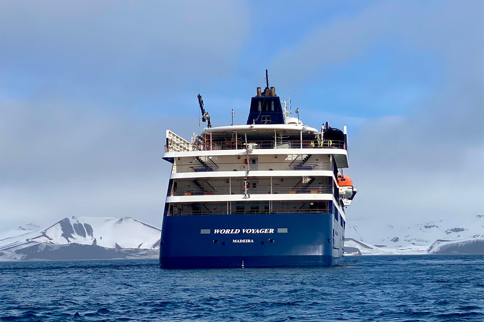 World Voyager in Antarctica.