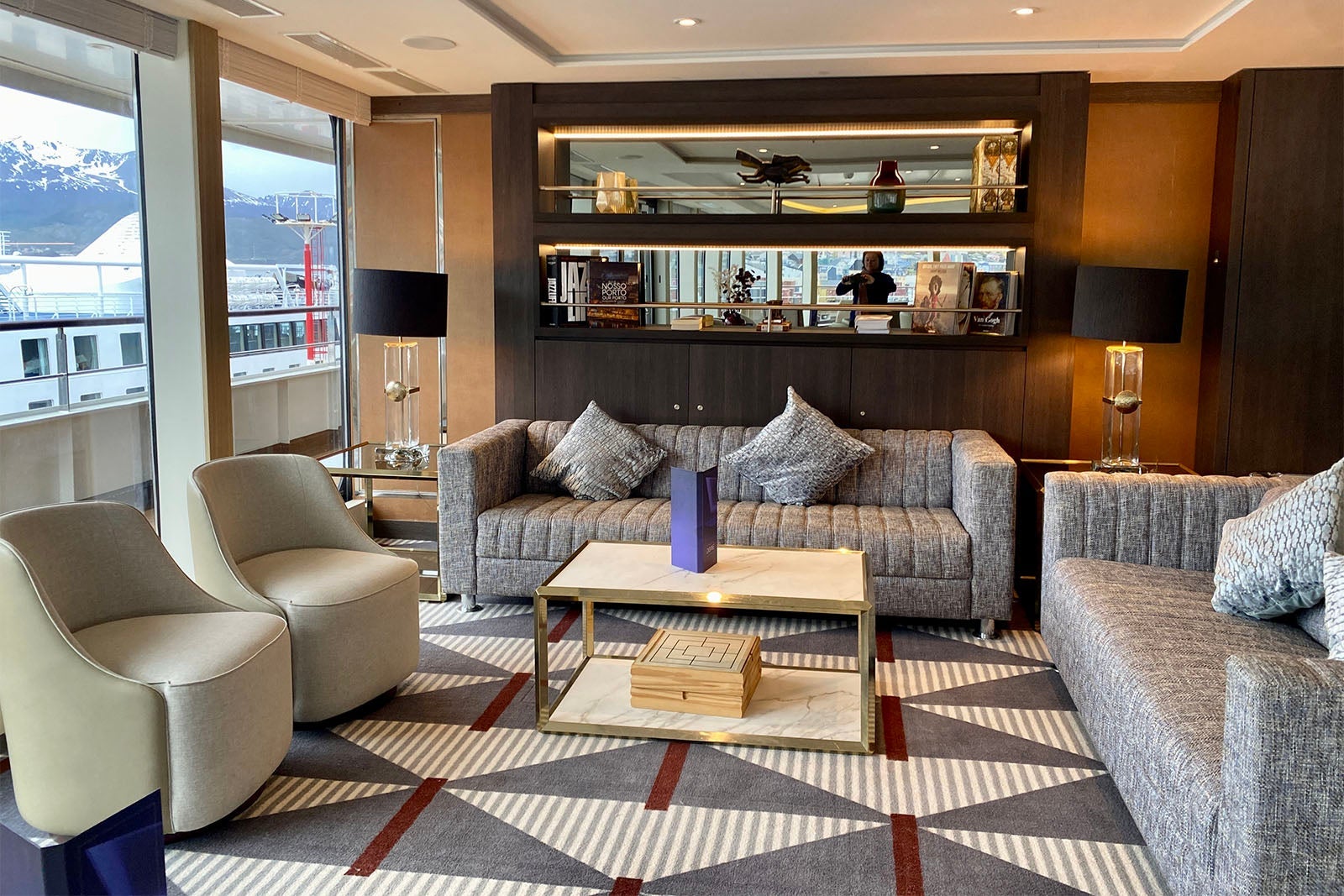 Lounge on World Voyager.