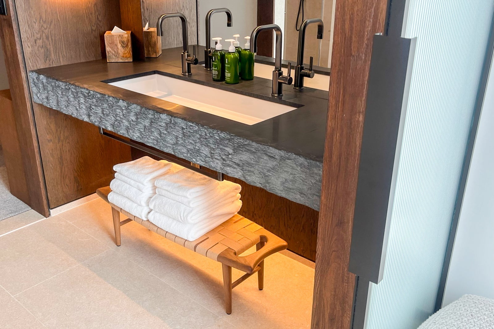sink in room 1 Hotel Mayfair