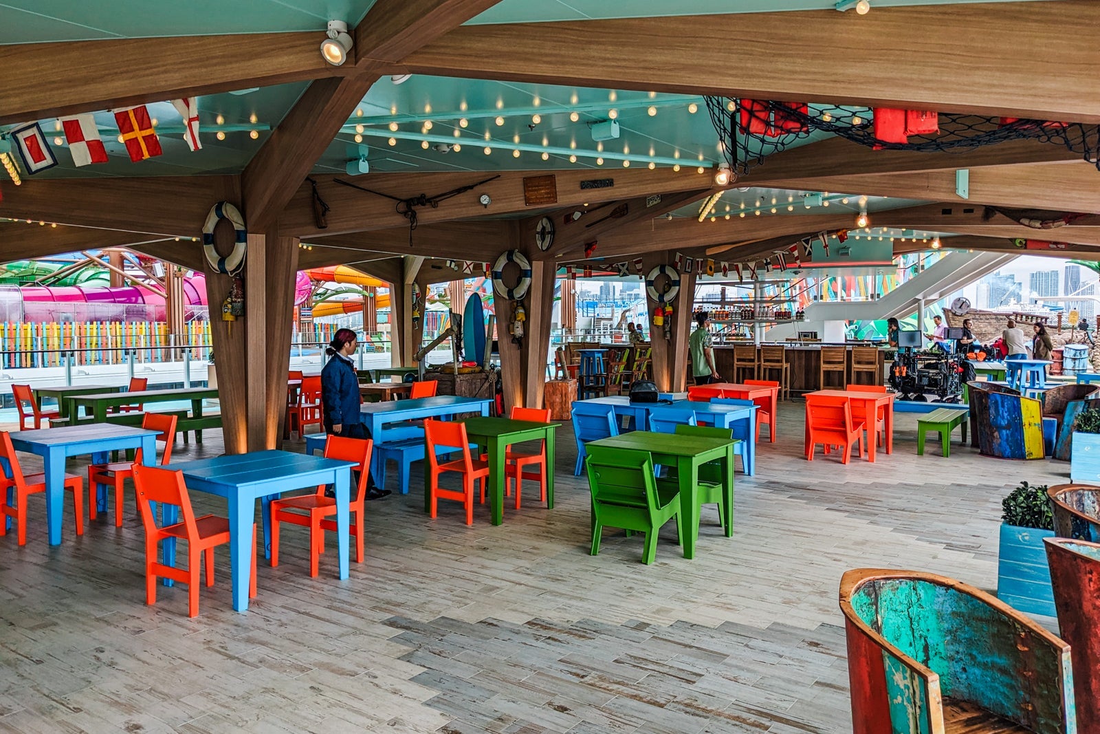 Basecamp seating area