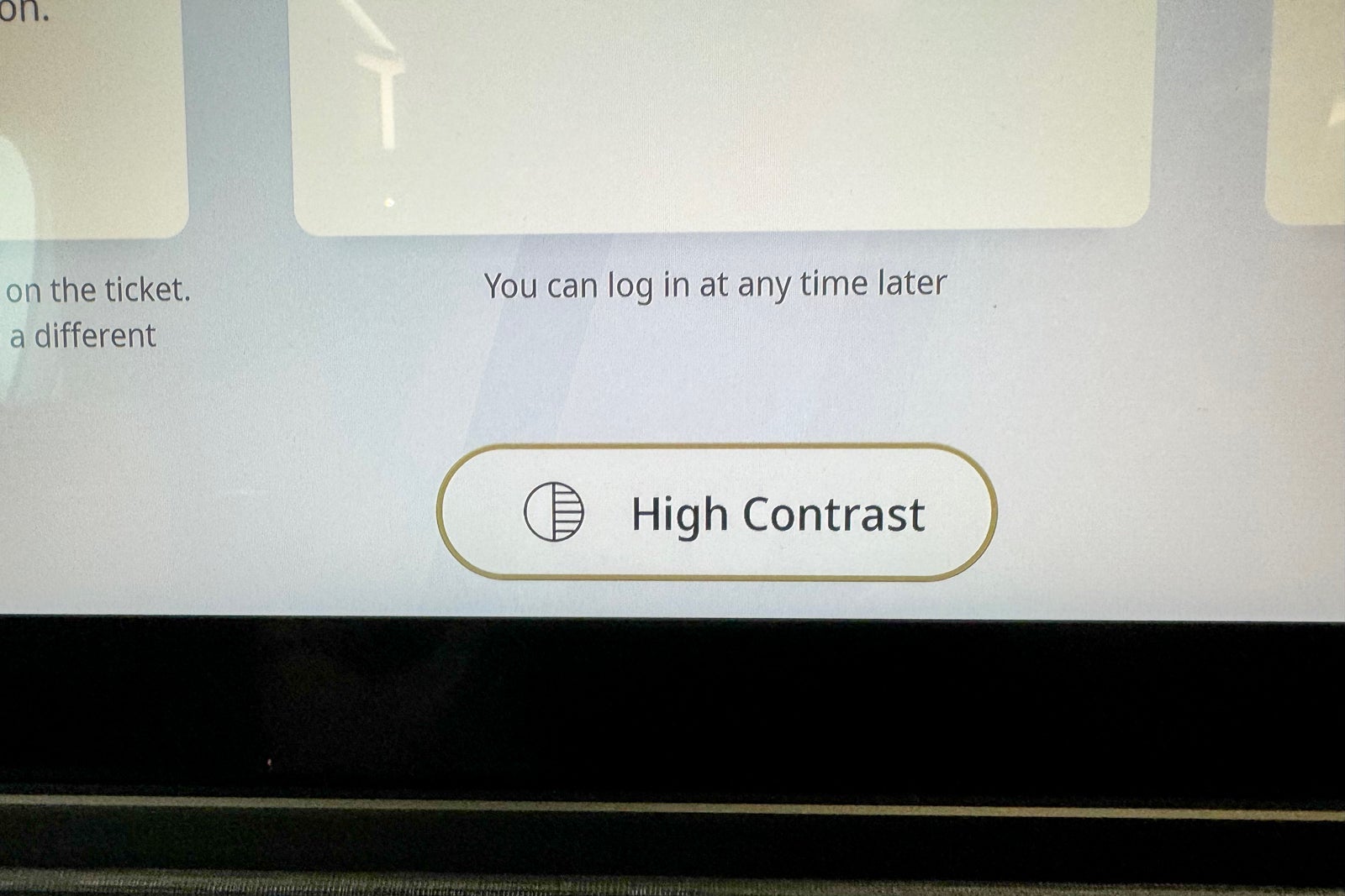 amenities on Japan Airlines Inaugural