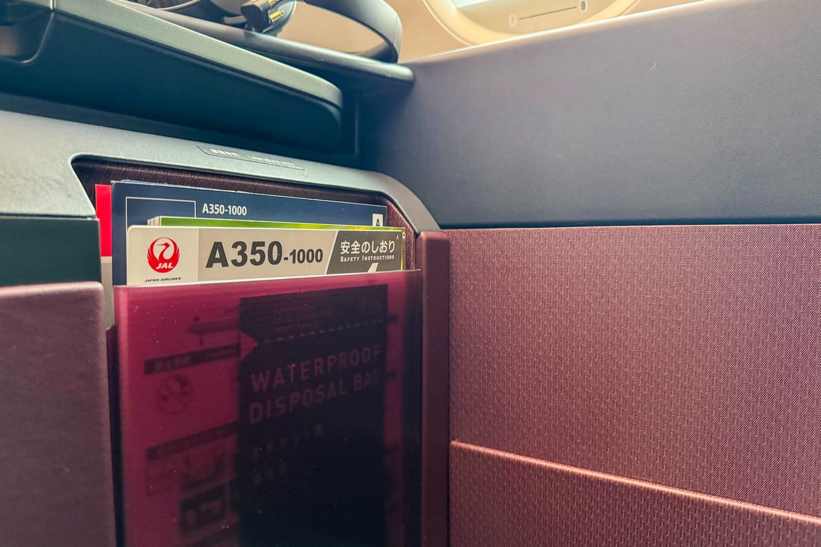 Cabin on Japan Airlines Inaugural