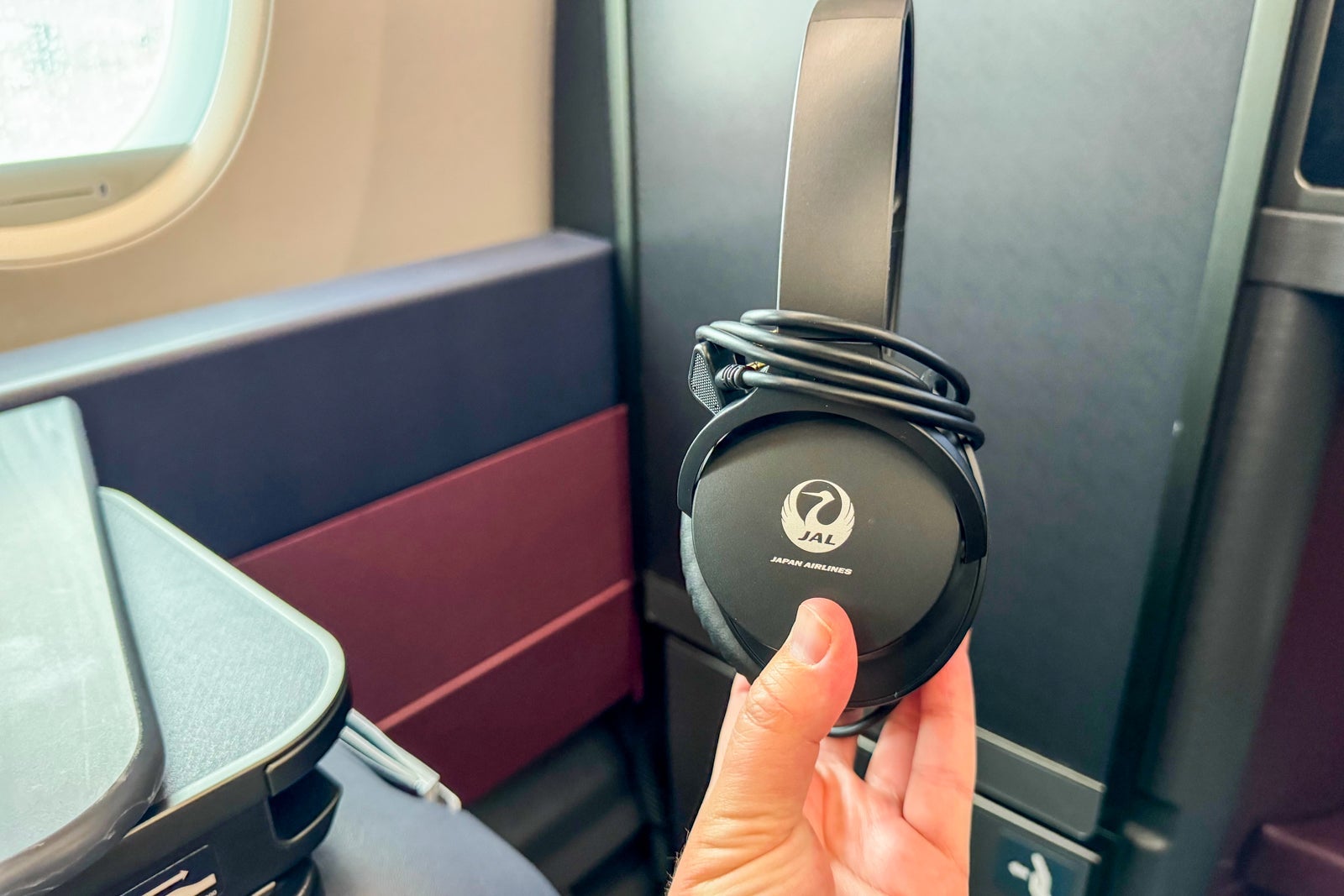 amenities on Japan Airlines Inaugural