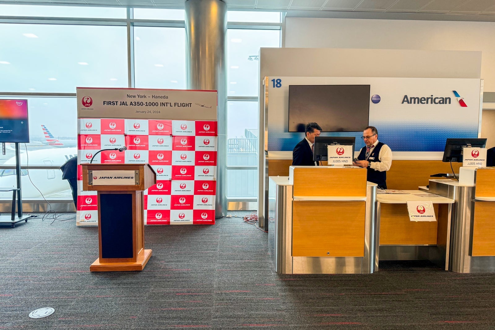 Japan Airlines JFK Inaugural
