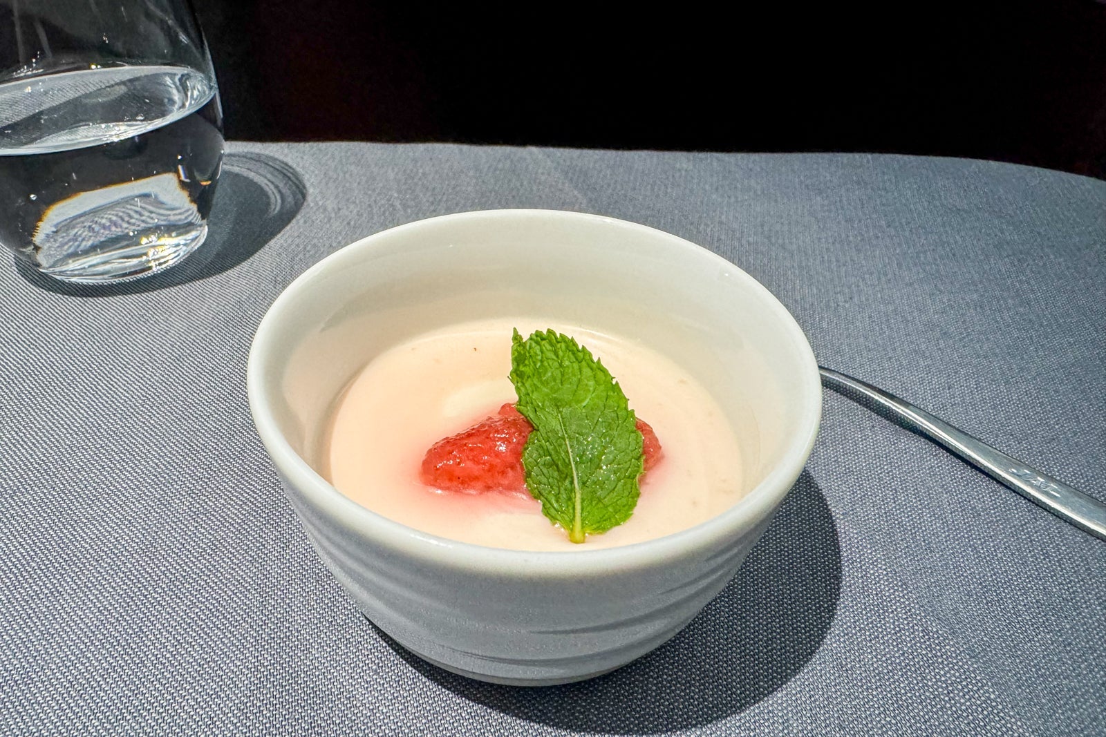 Food on Japan Airlines Inaugural