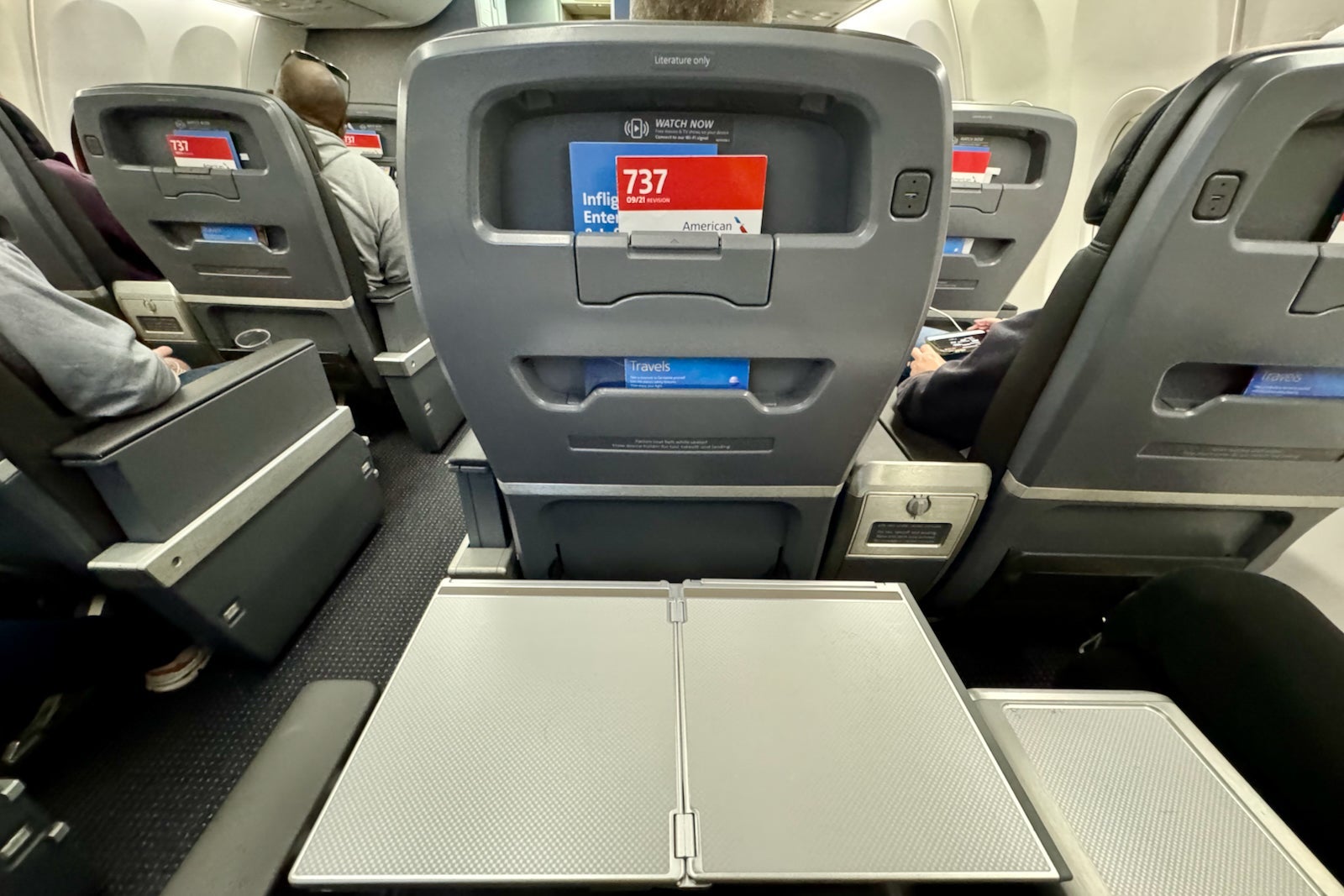 American Boeing 737 First Class