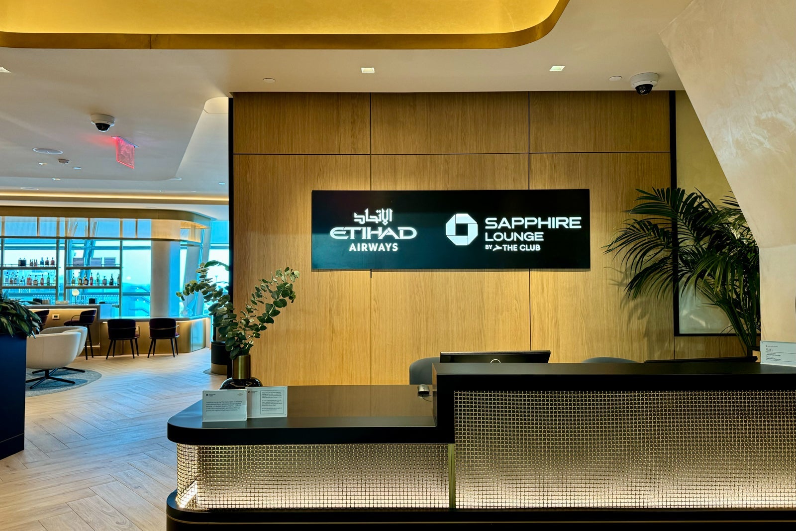 Chase Sapphire Lounge JFK entrance