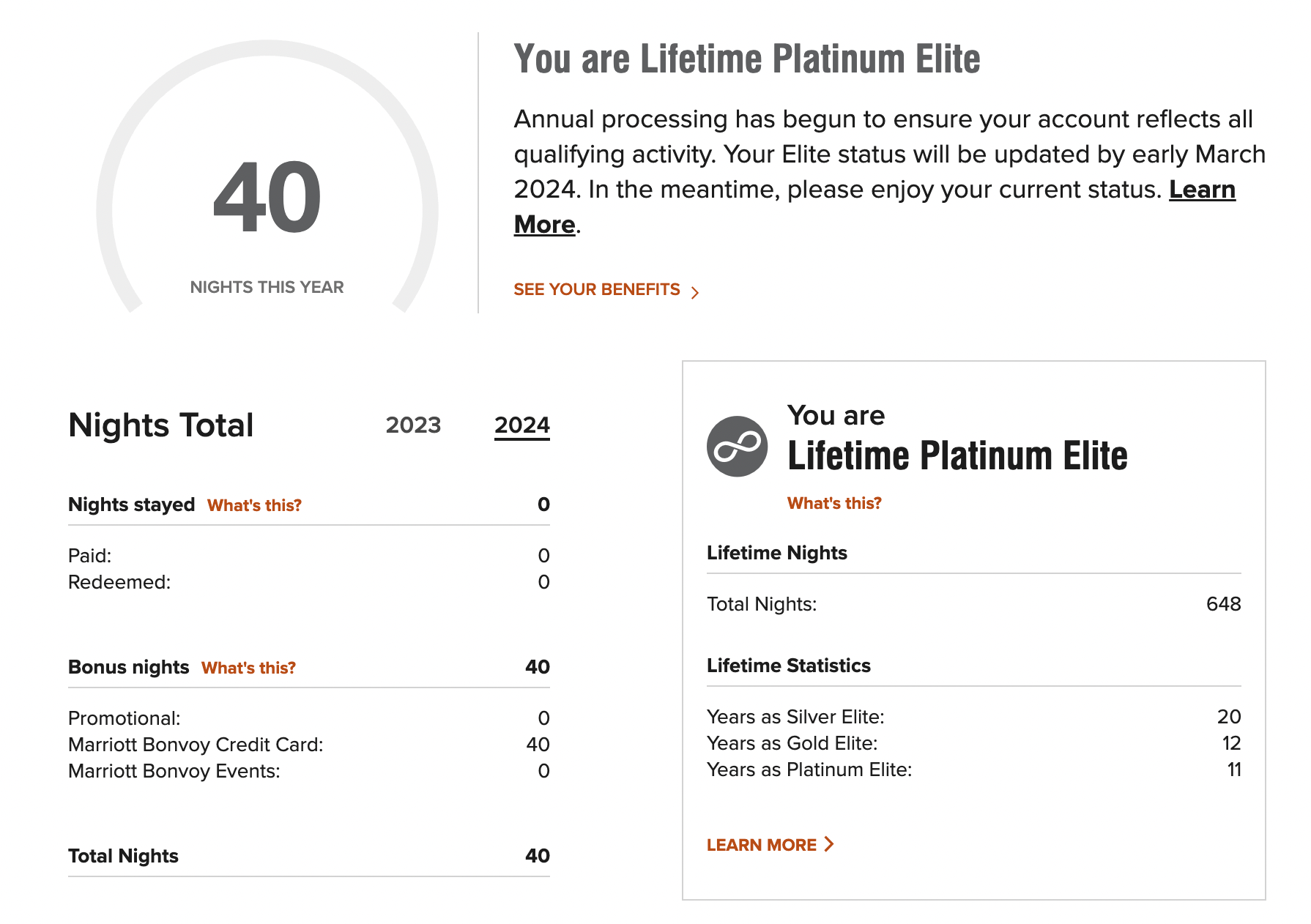Nick Ewen Marriott elite status tracker. MARRIOTT BONVOY