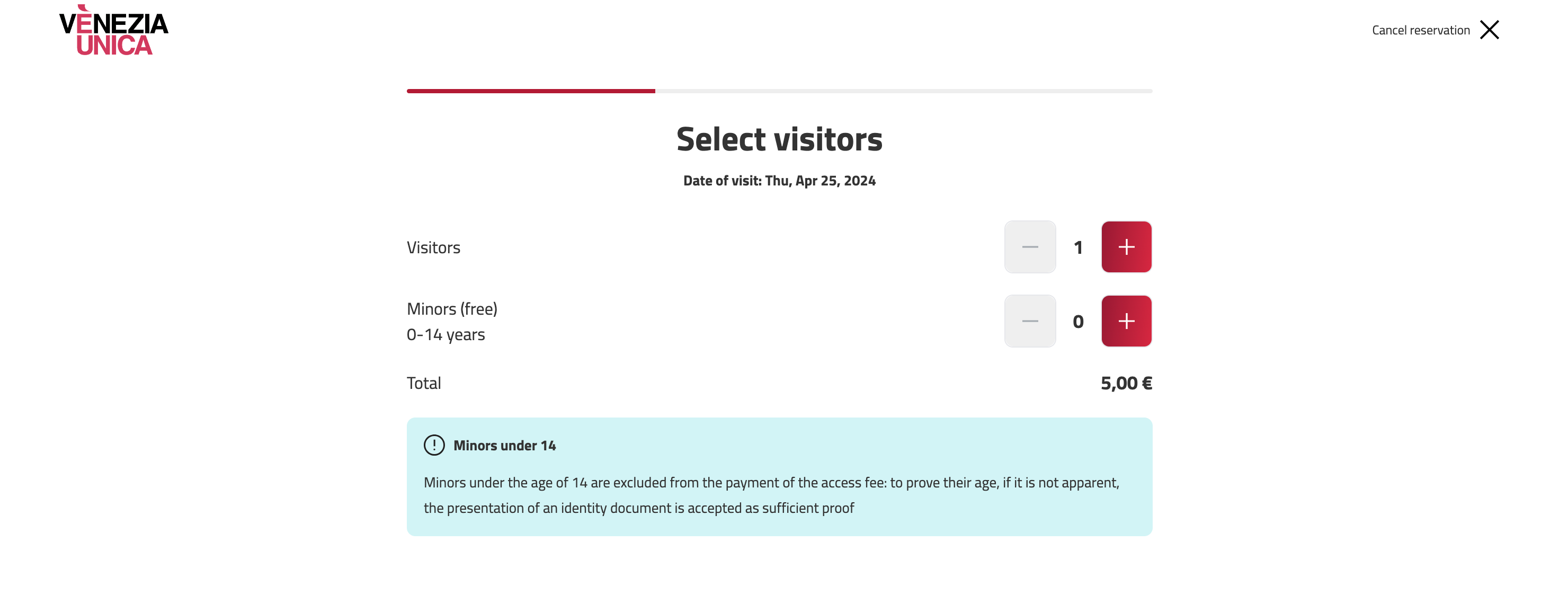 visitor info
