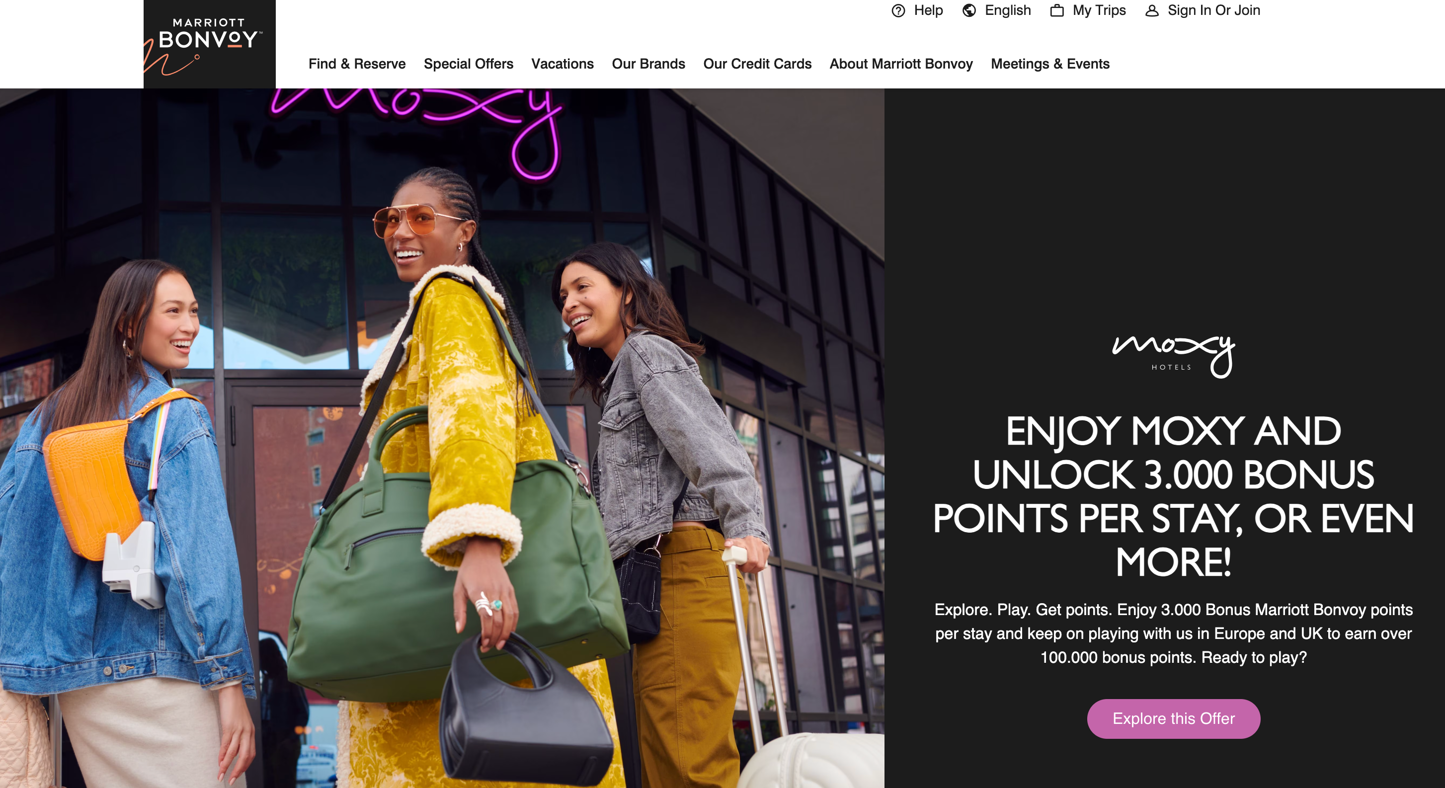 moxy deal banner
