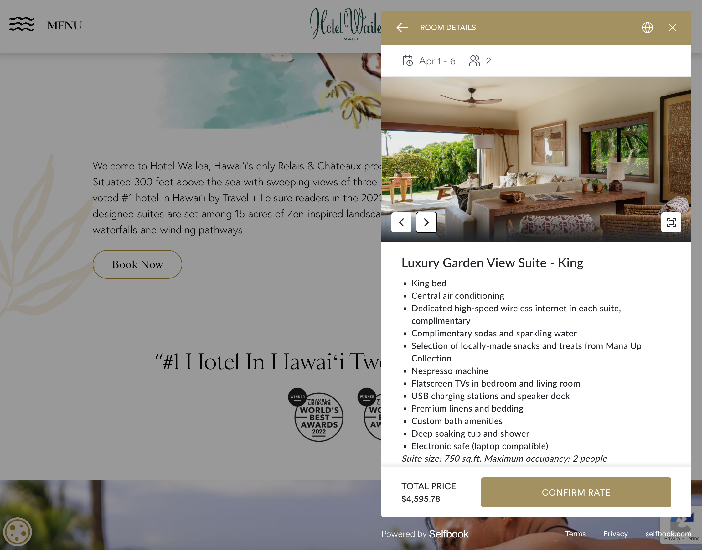 Hotel Wailea direct price