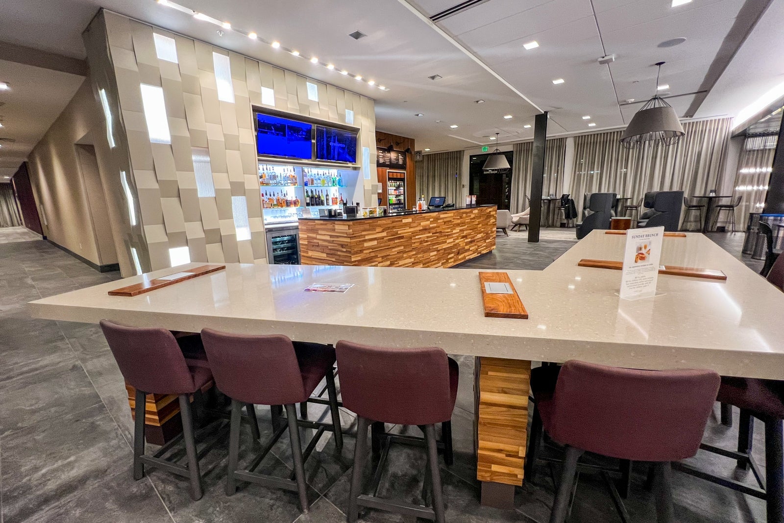 hotel lobby