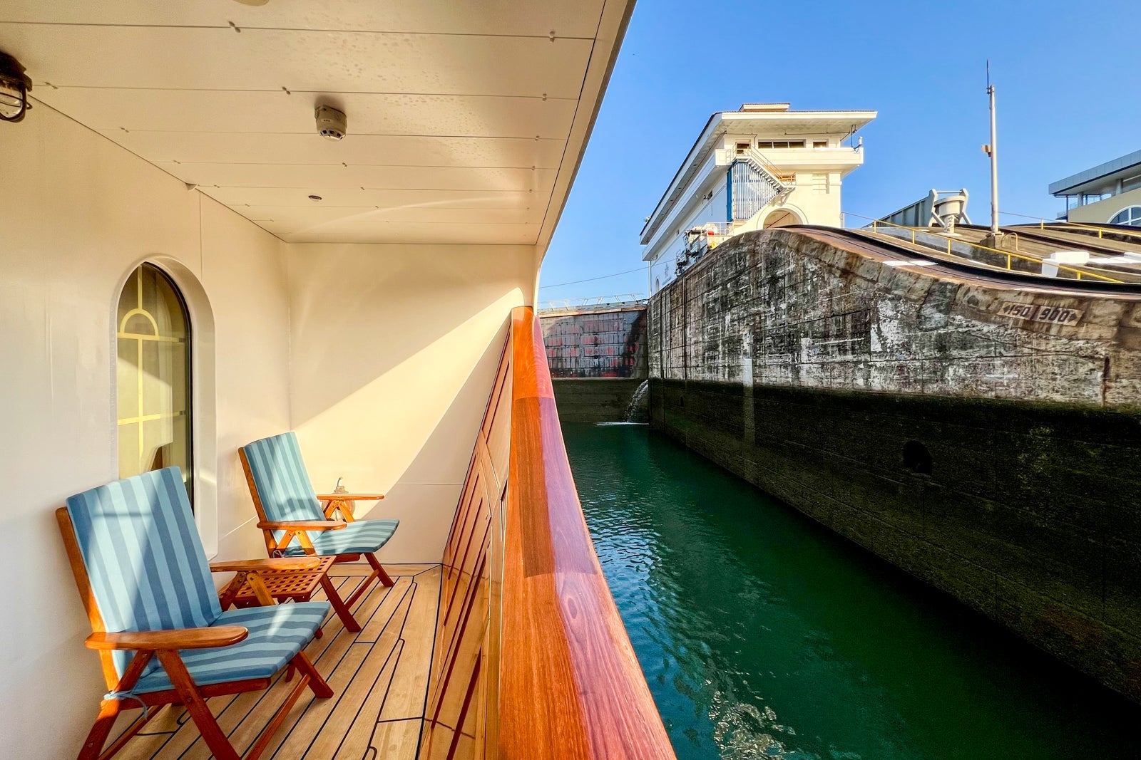 Sea Cloud Spirit in the Panama Canal