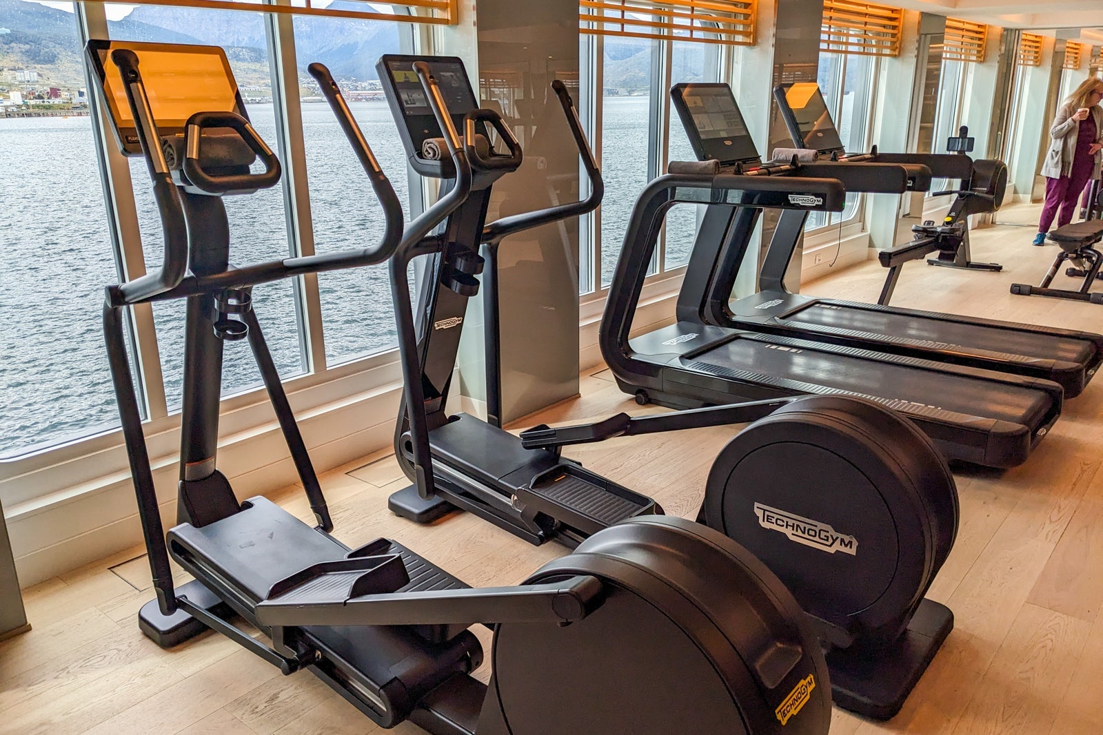 Fitness center on Viking Polaris.
