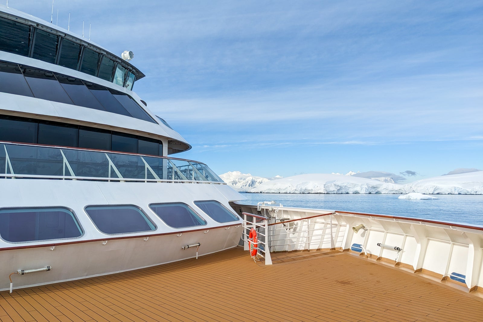 The Bow on Viking Polaris.