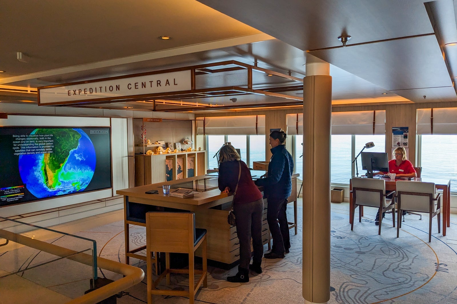 Expedition Central on Viking Polaris.
