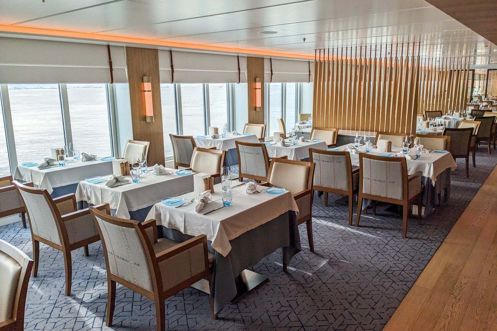 The Restaurant on Viking Polaris.
