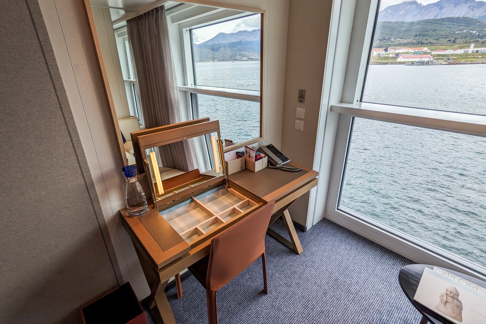 Deluxe Balcony Cabin on Viking Polaris.