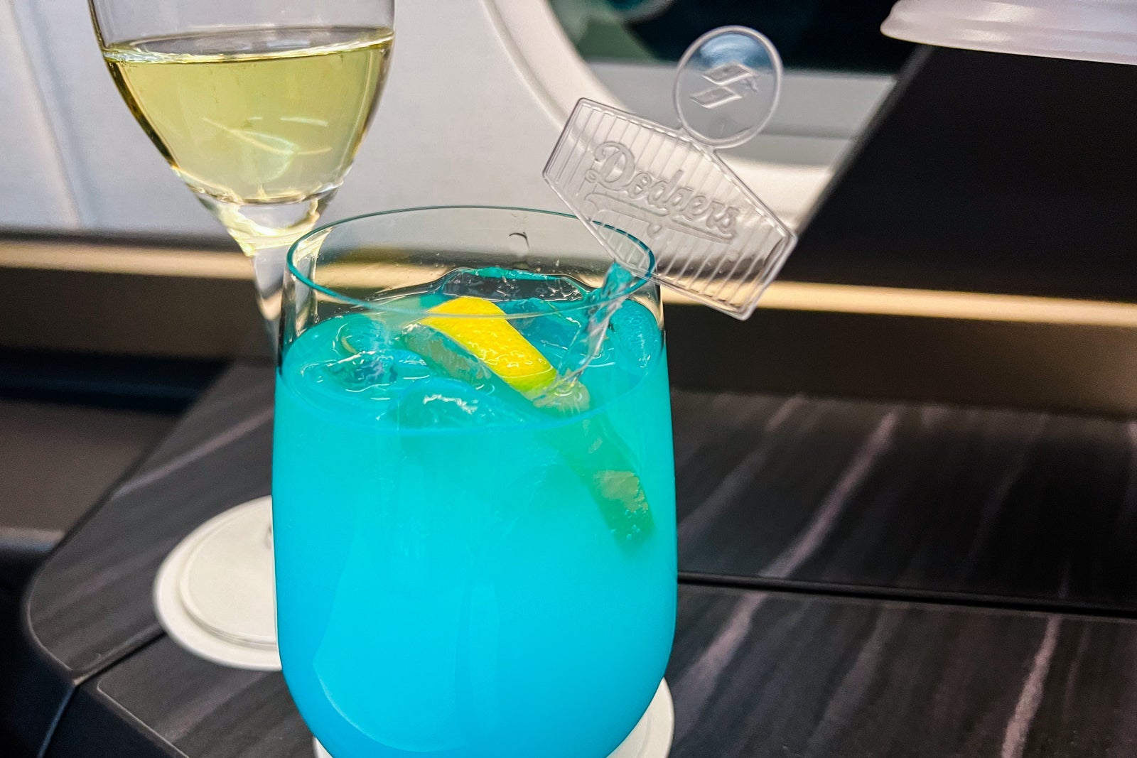 Starlux "Sci-fi Cosmos 2.0" non-alcoholic cosmopolitan. CLINT HENDERSON/THE POINTS GUY