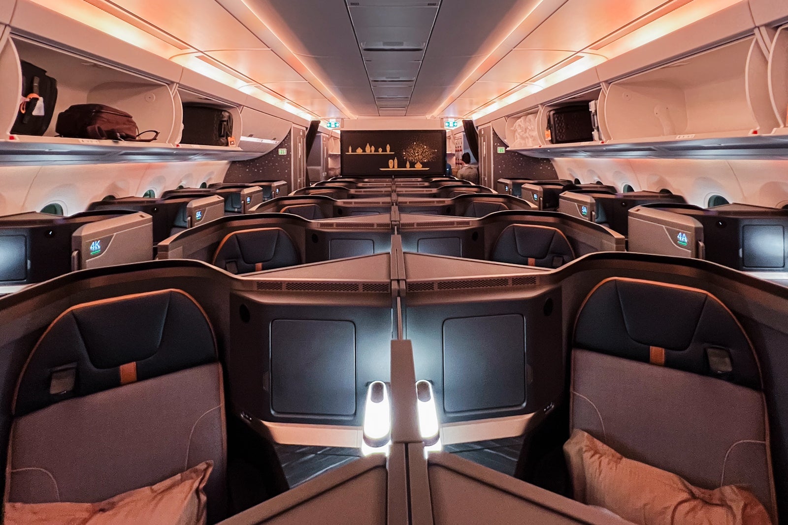 Starlux Airlines premium cabin