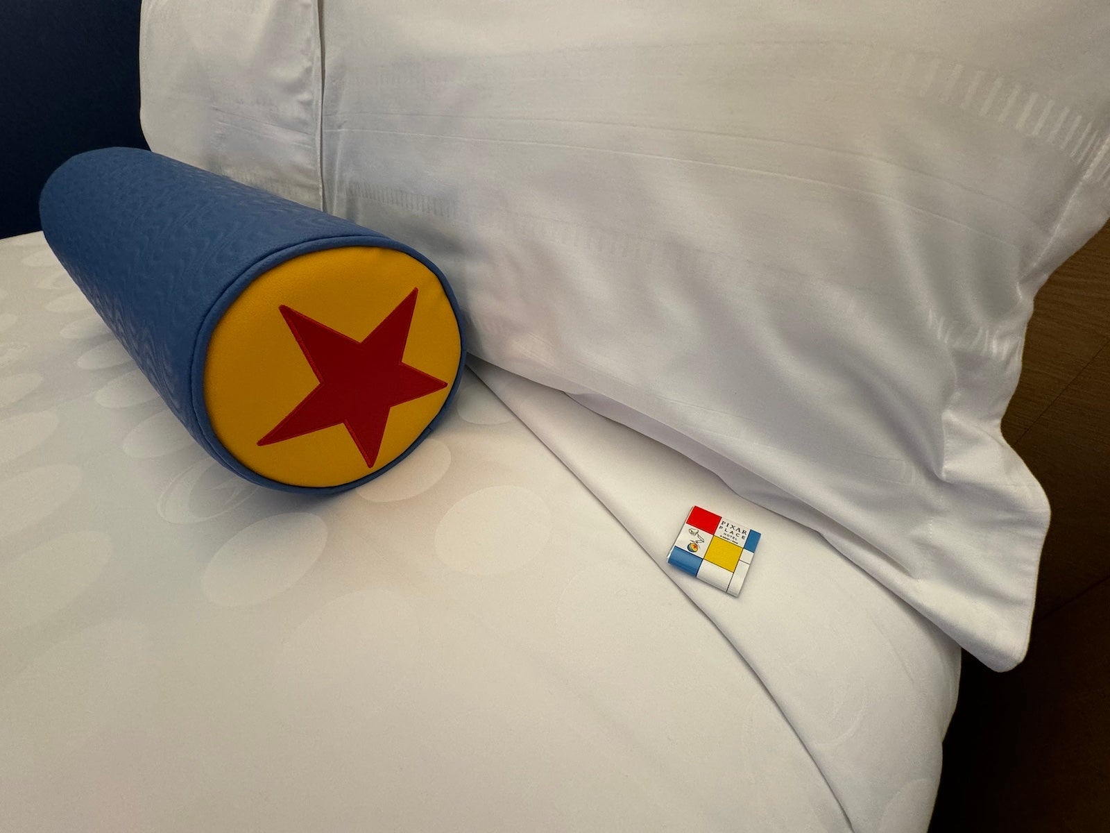 Pixar Place Hotel bedding