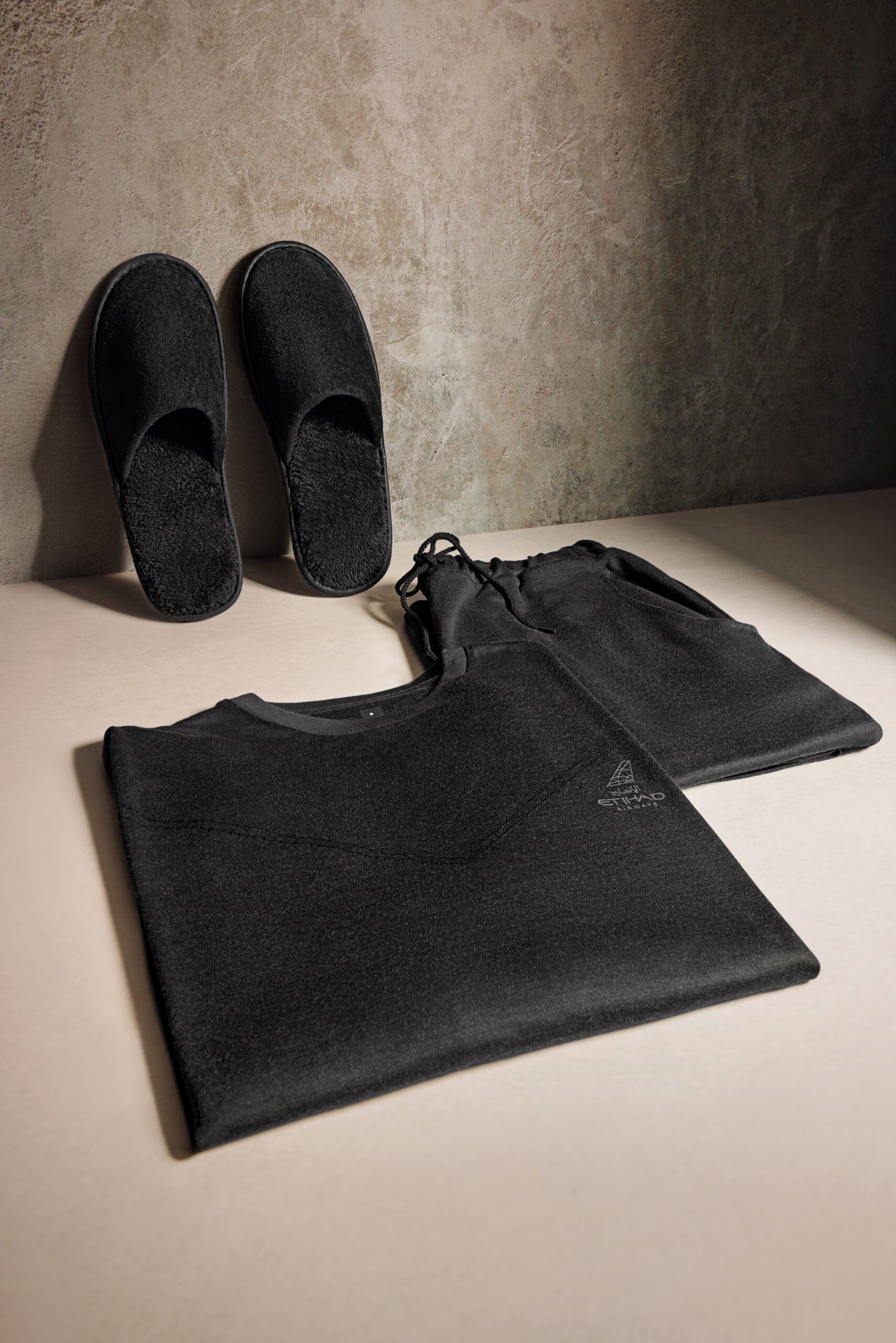 Etihad Giorgio Armani business class loungewear