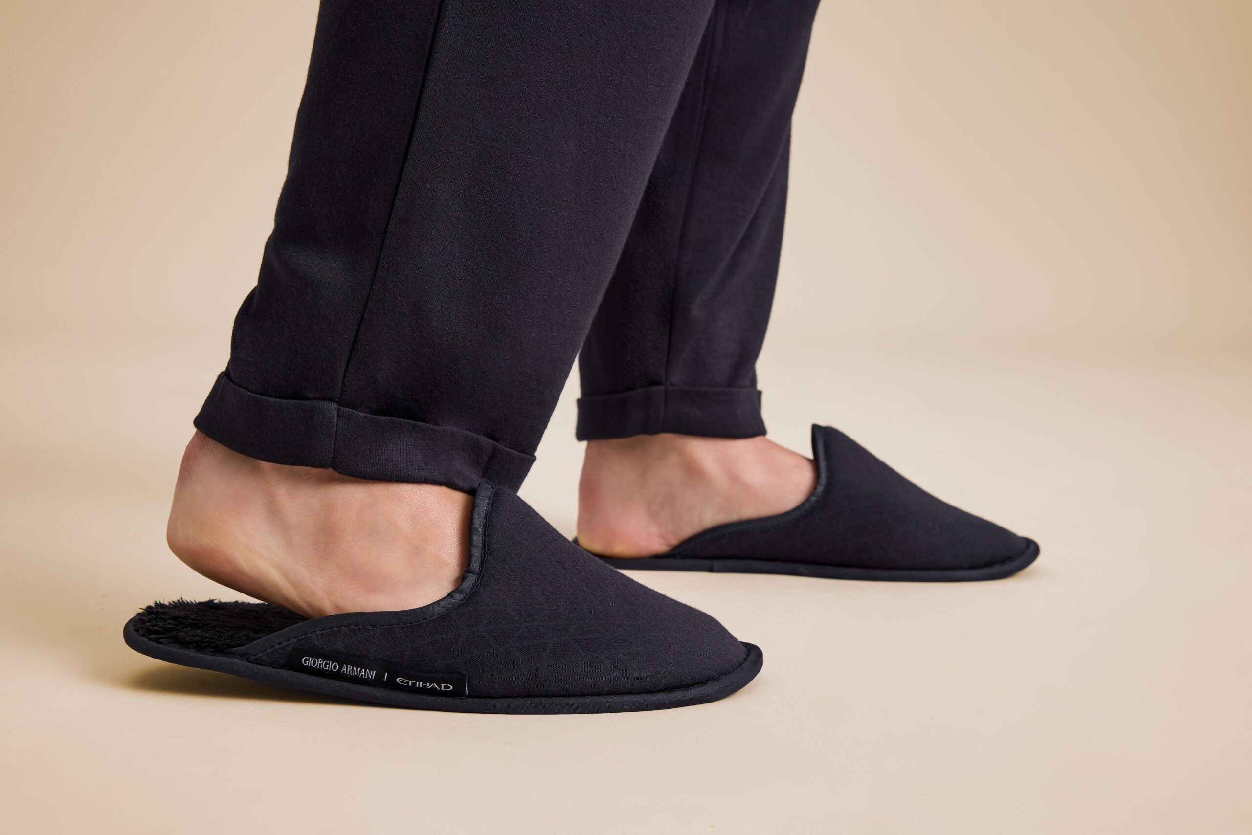 Etihad Giorgio Armani first class slippers