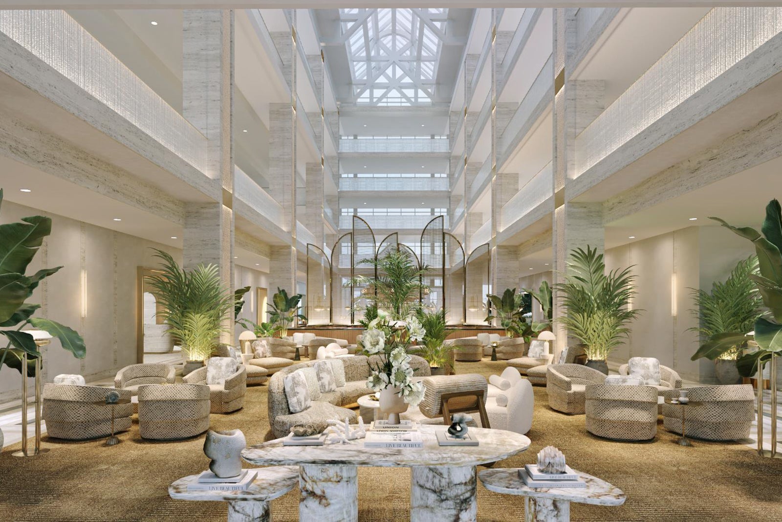 lobby regent santa monica