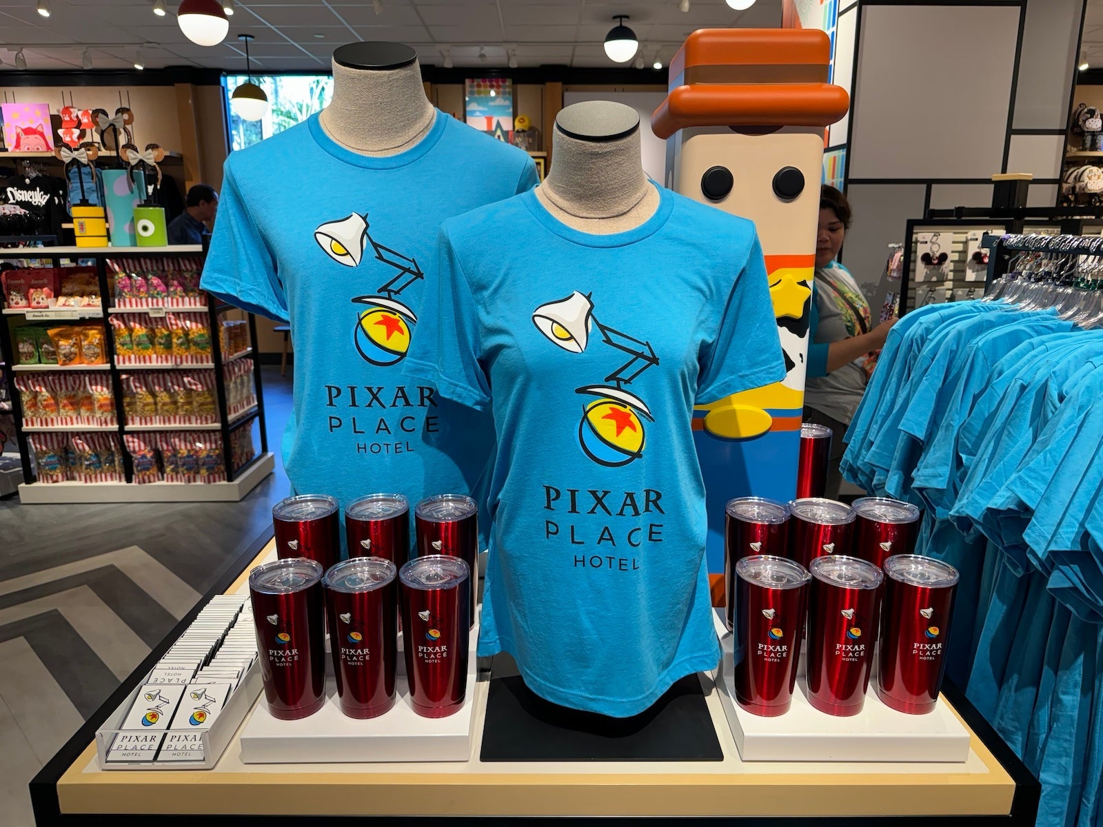 Pixar Place Hotel gift shop