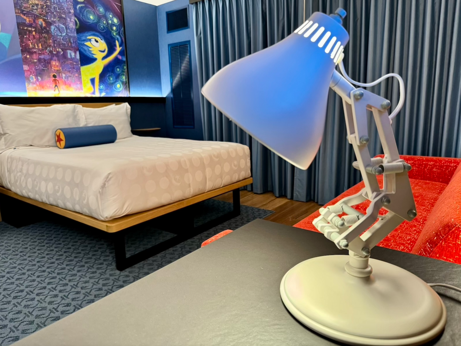 Pixar Place Hotel lamp