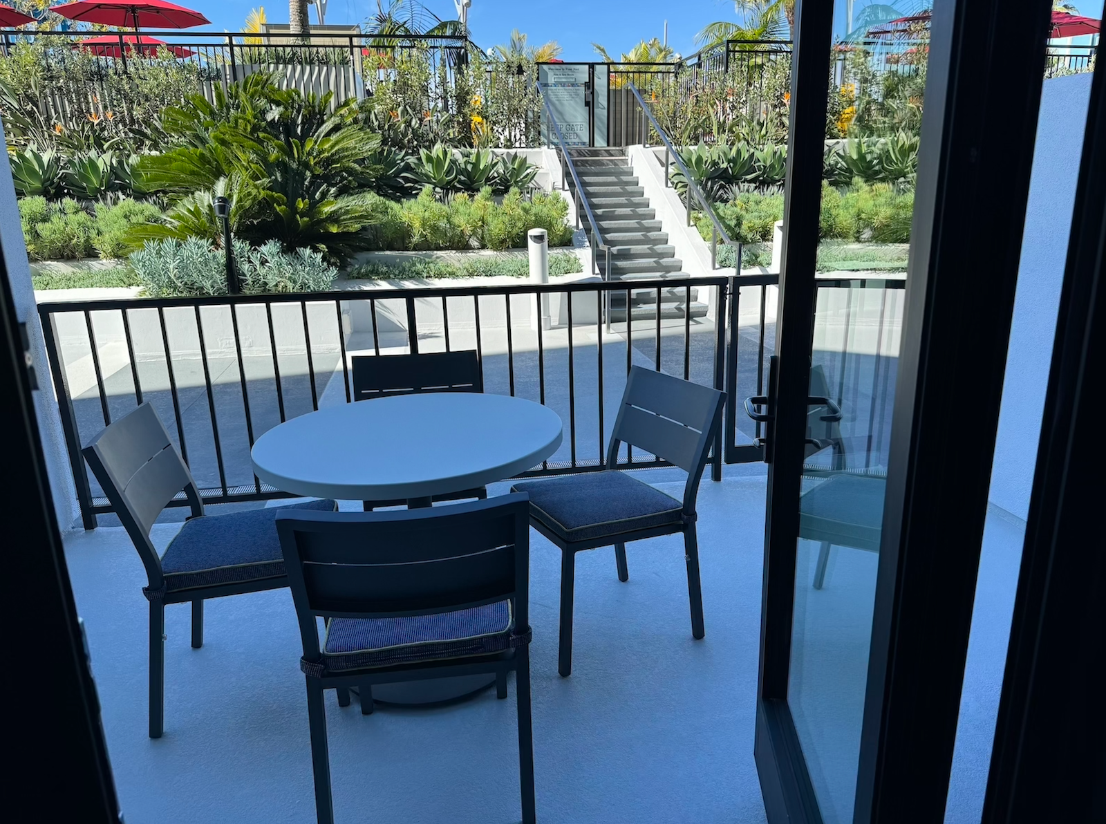 Pixar Place Hotel suite patio