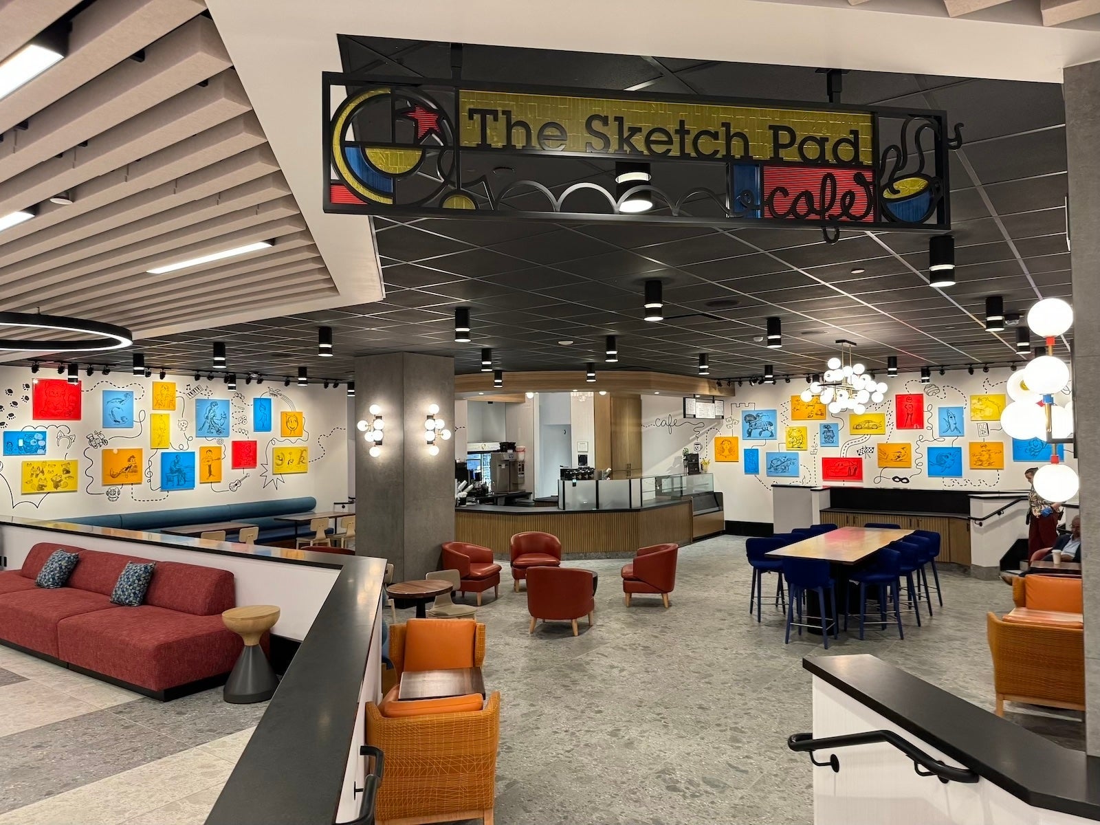 Pixar Place Hotel cafe